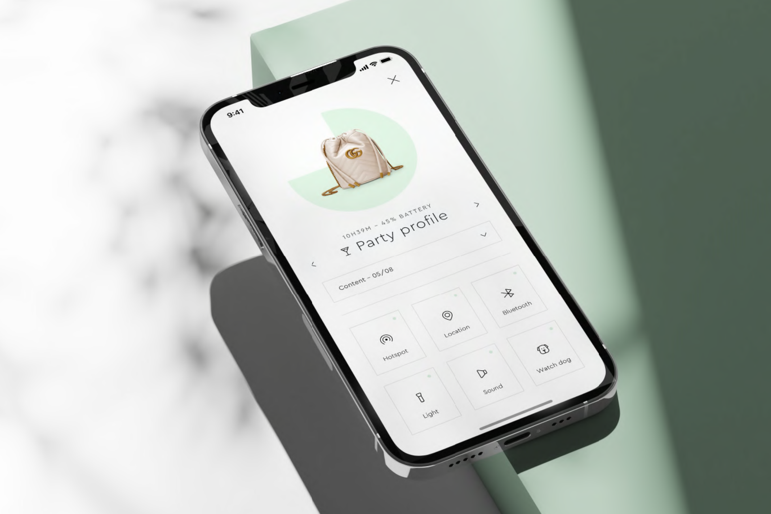 Telekom-Connected bag