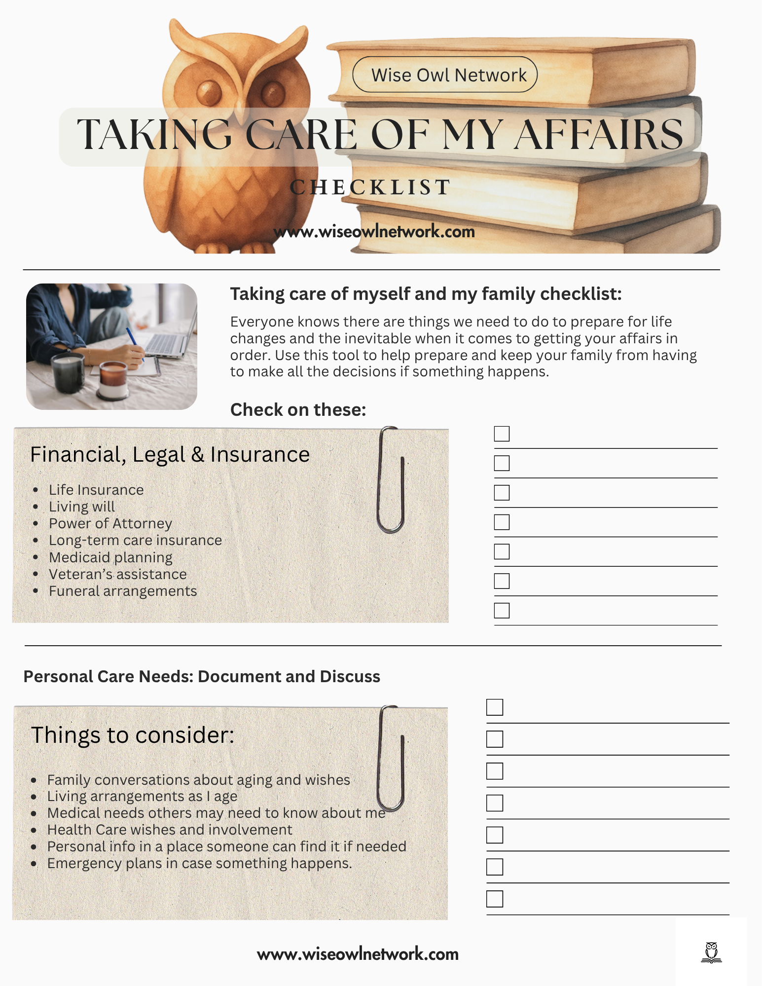The Greatest Gift You Can Give Your Family: Putting Your Affairs in Order