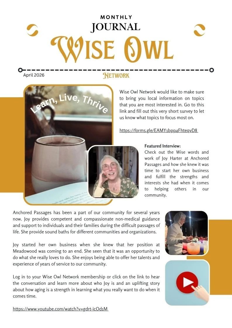 Wise Owl Monthly Journal