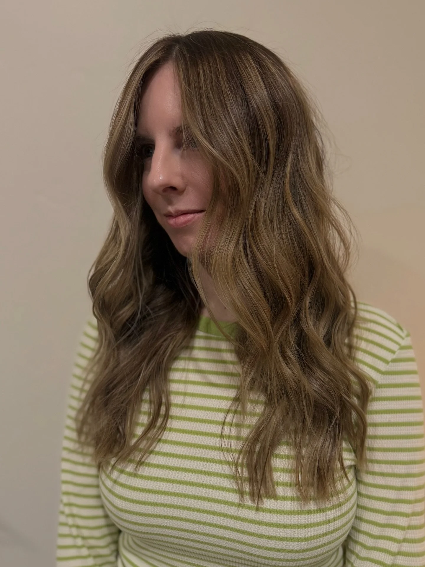 Beautiful hair doesn&rsquo;t happen once
It&rsquo;s maintained over time

This babe comes in for highlights about every 4- 6 months, and in between we keep everything fresh with a gloss and a trim

This keeps her tone bright, her ends healthy, and he