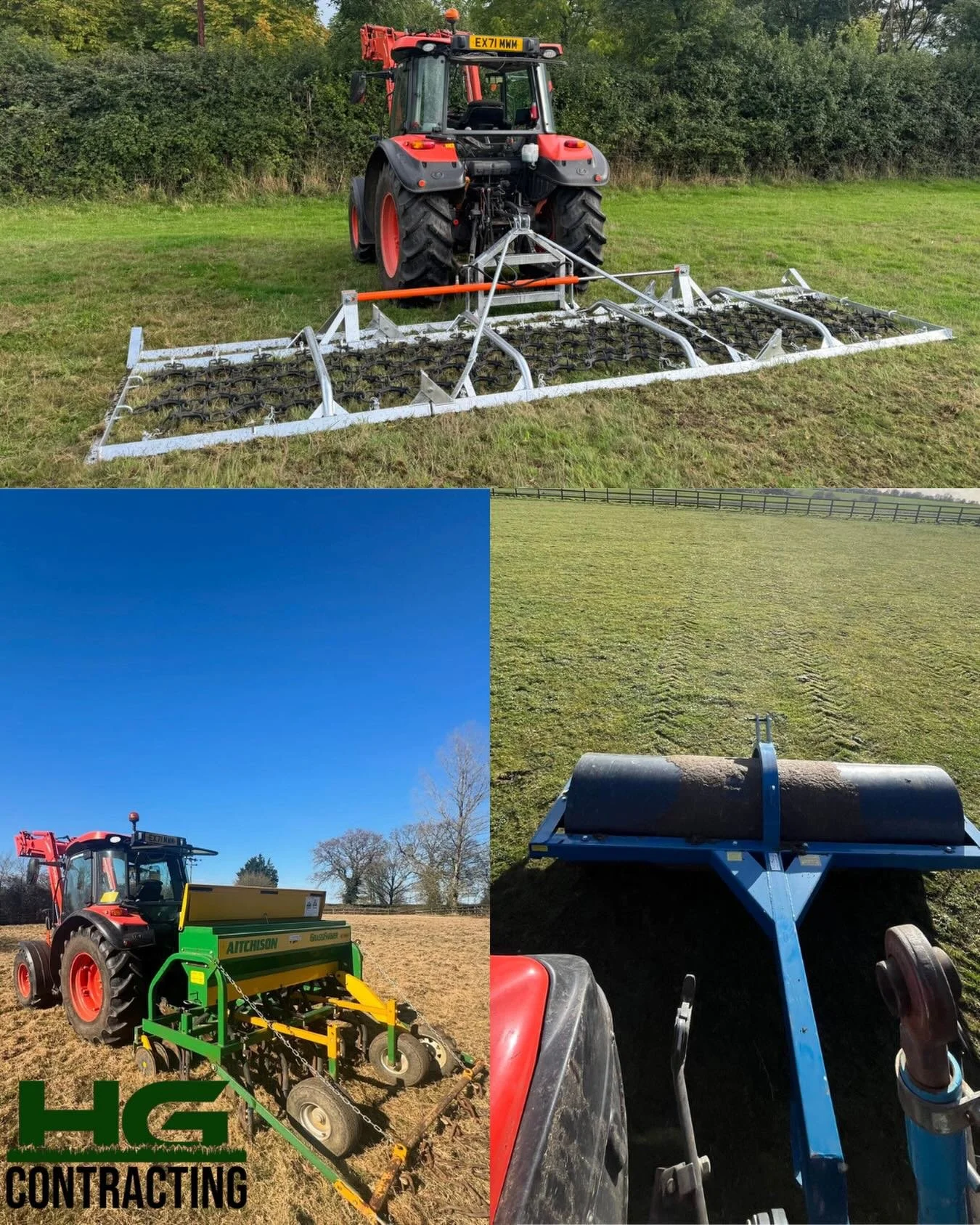 As we move out of winter mode and into brighter, longer spring days, we&rsquo;re officially transitioning into Spring Maintenance Season 🌱
Over the coming weeks, we&rsquo;ll be offering:
&bull; Heavy chain harrowing &amp; seeder combination
&bull; R