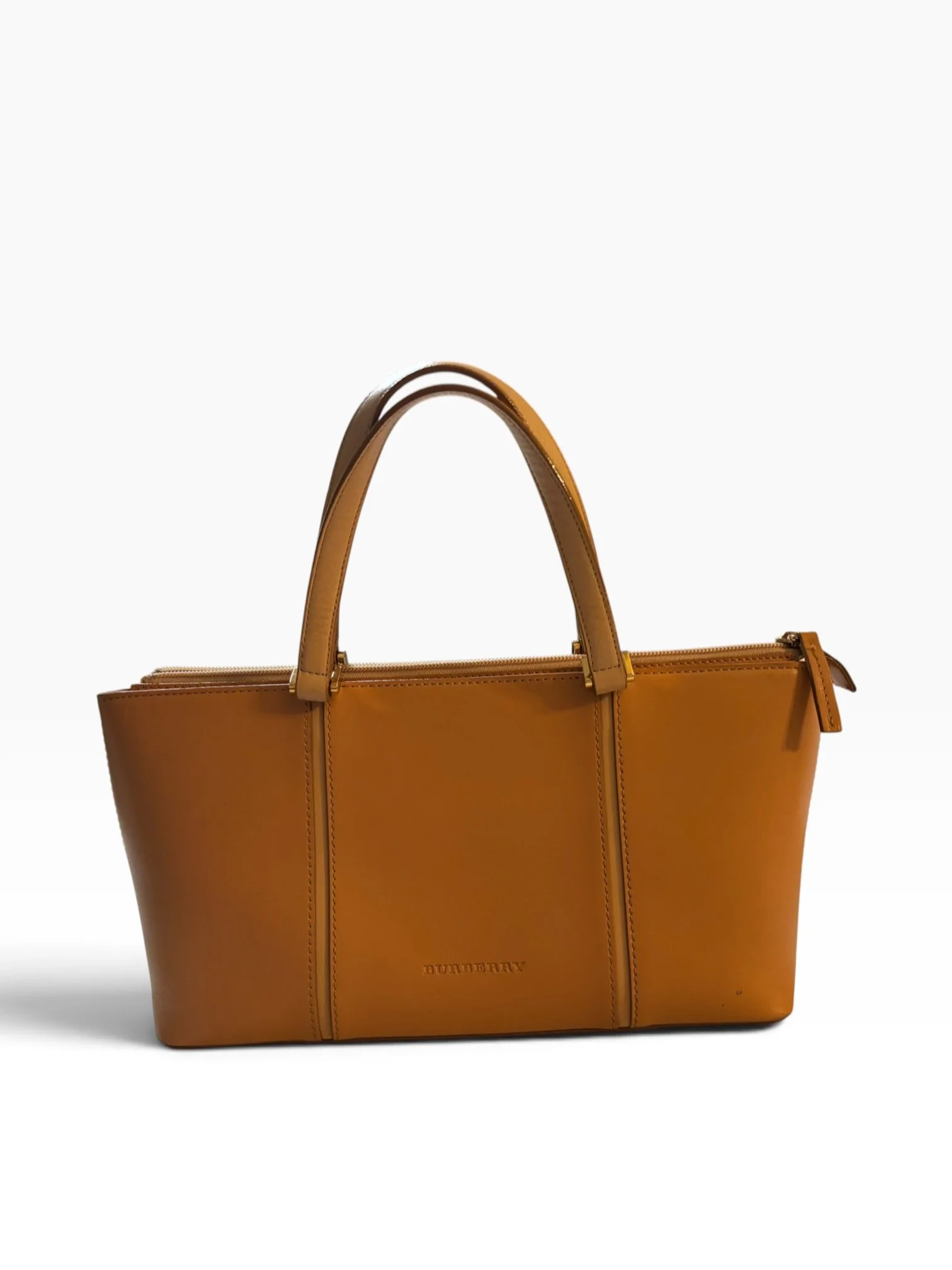 Burberry Leather Handbag / Tote Bag