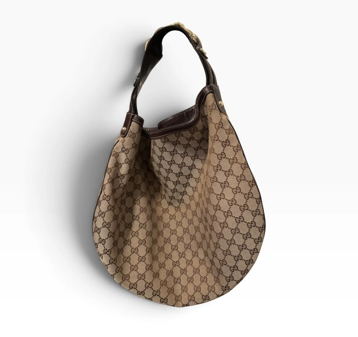 Gucci GG Monogram Hobo Bag