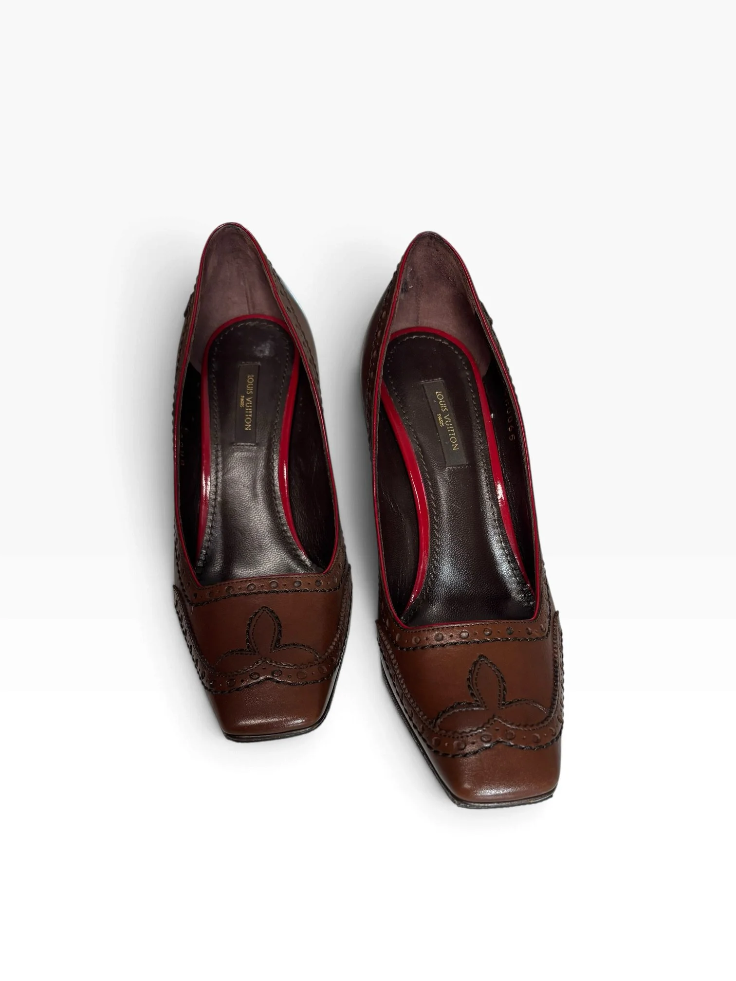 Louis Vuitton Brogue Pumps