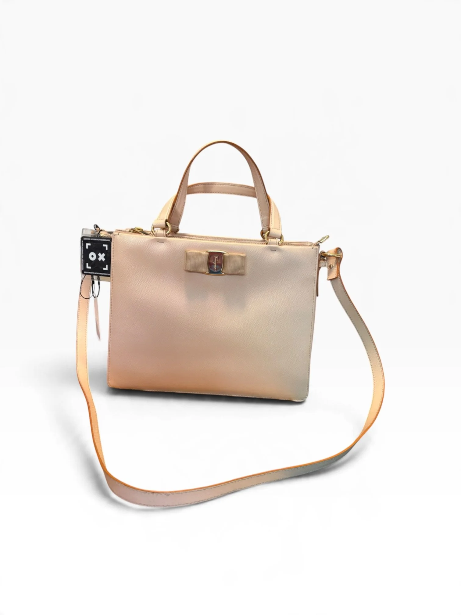 Salvatore Ferragamo Vara Ribbon Two Way Handbag