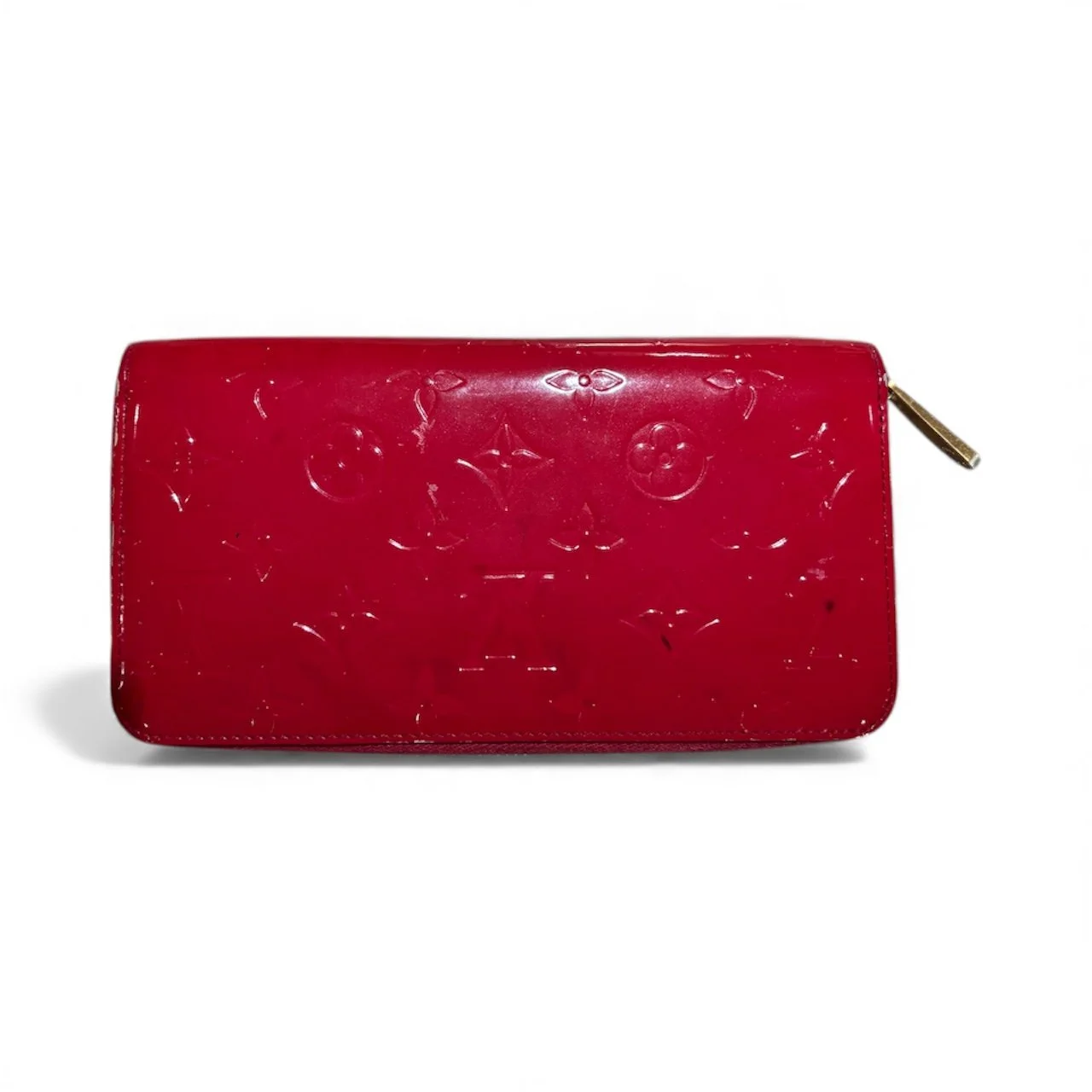 Louis Vuitton Patent Leather Monogram Vernis Long Wallet