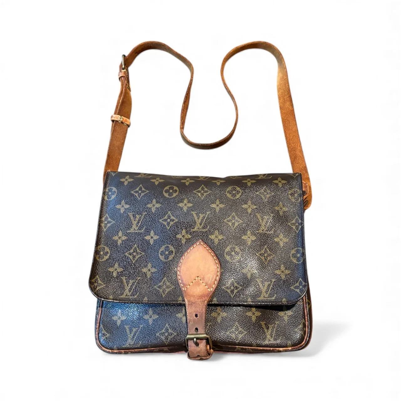Louis Vuitton Cartouchiere GM Monogram Shoulder Bag