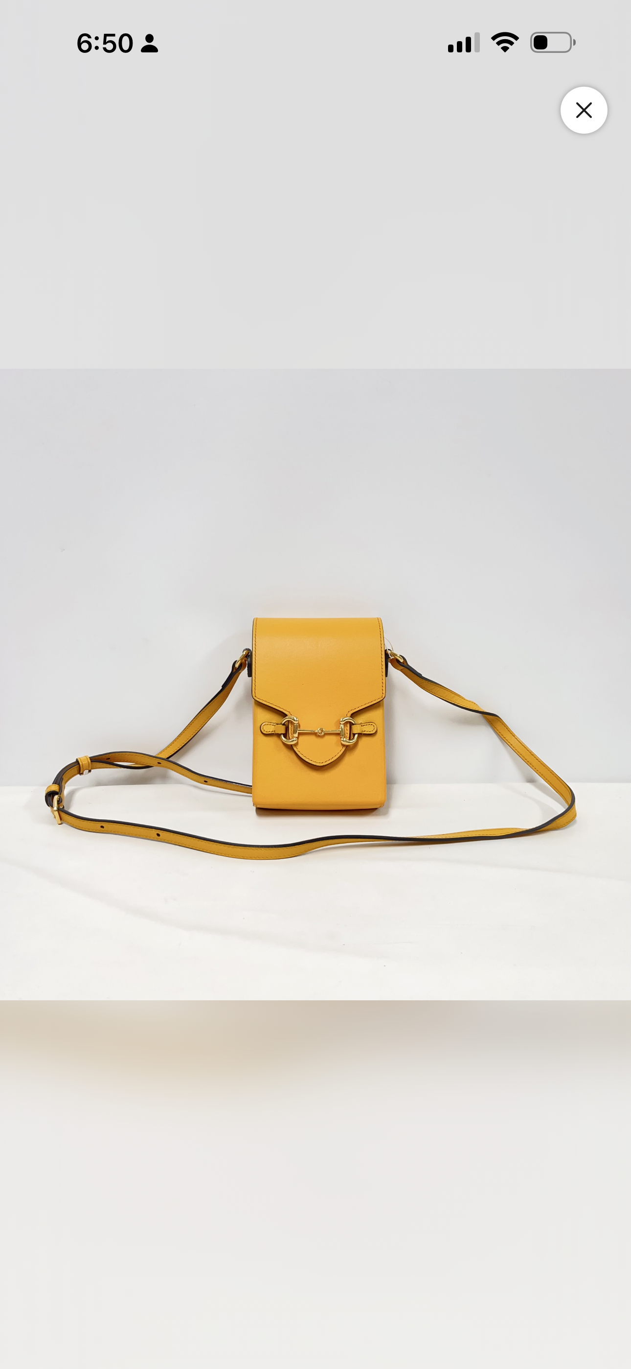 Gucci 1955 Horsebit Leather Crossbody