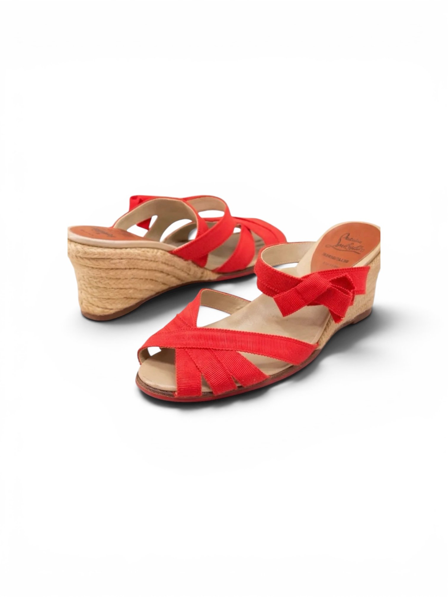 Christian Louboutin Delfin Edspadrille Wedges