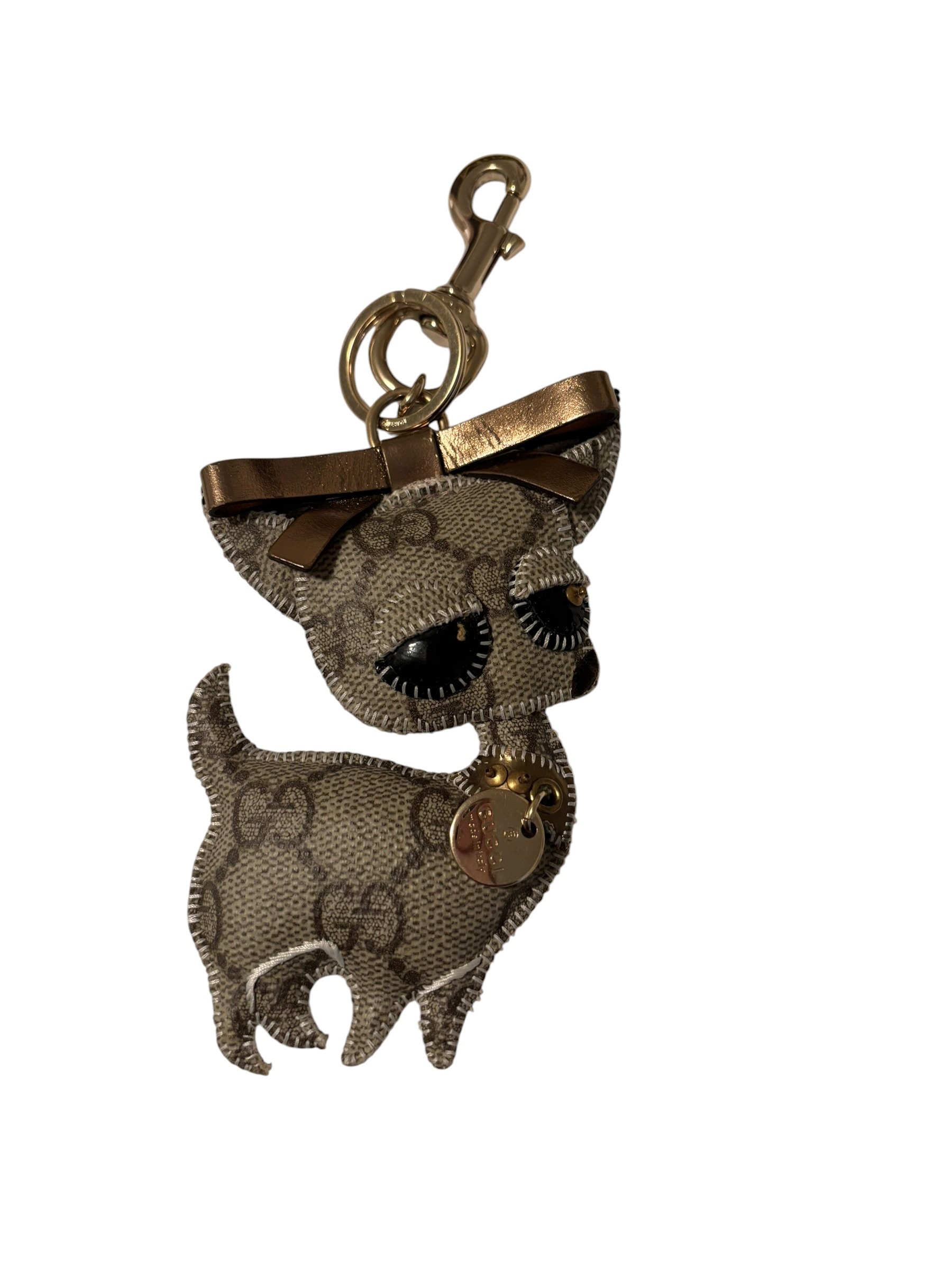 Gucci Guccioli Brando Chihuahua Bag Charm /Key Holder