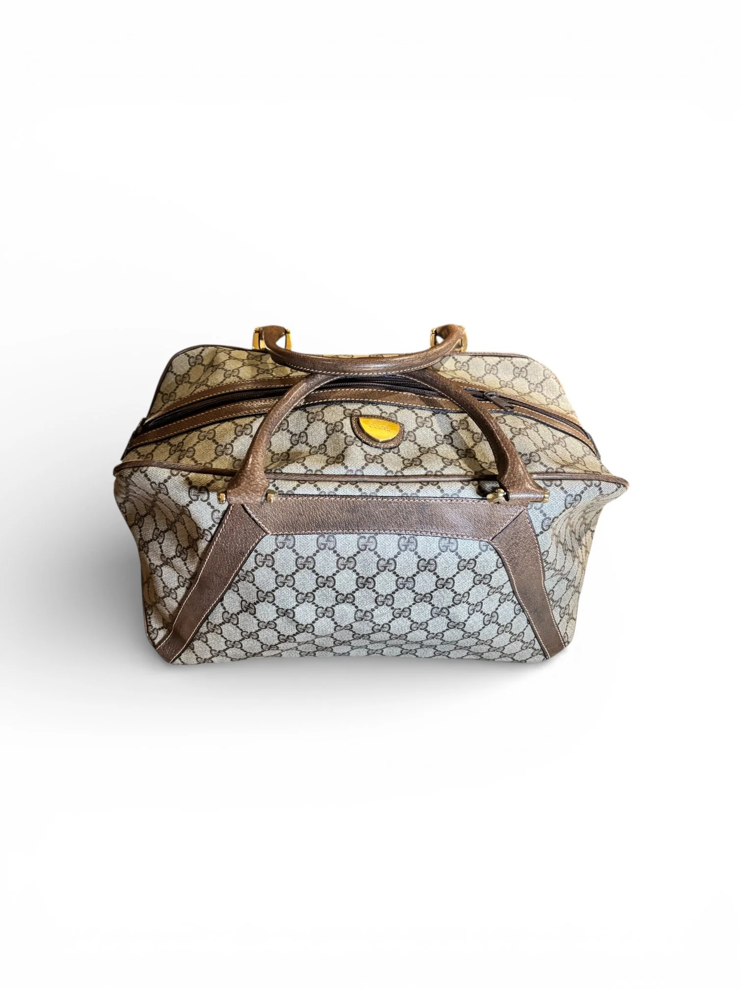 Gucci  GG Supreme Monogram Boston Bag