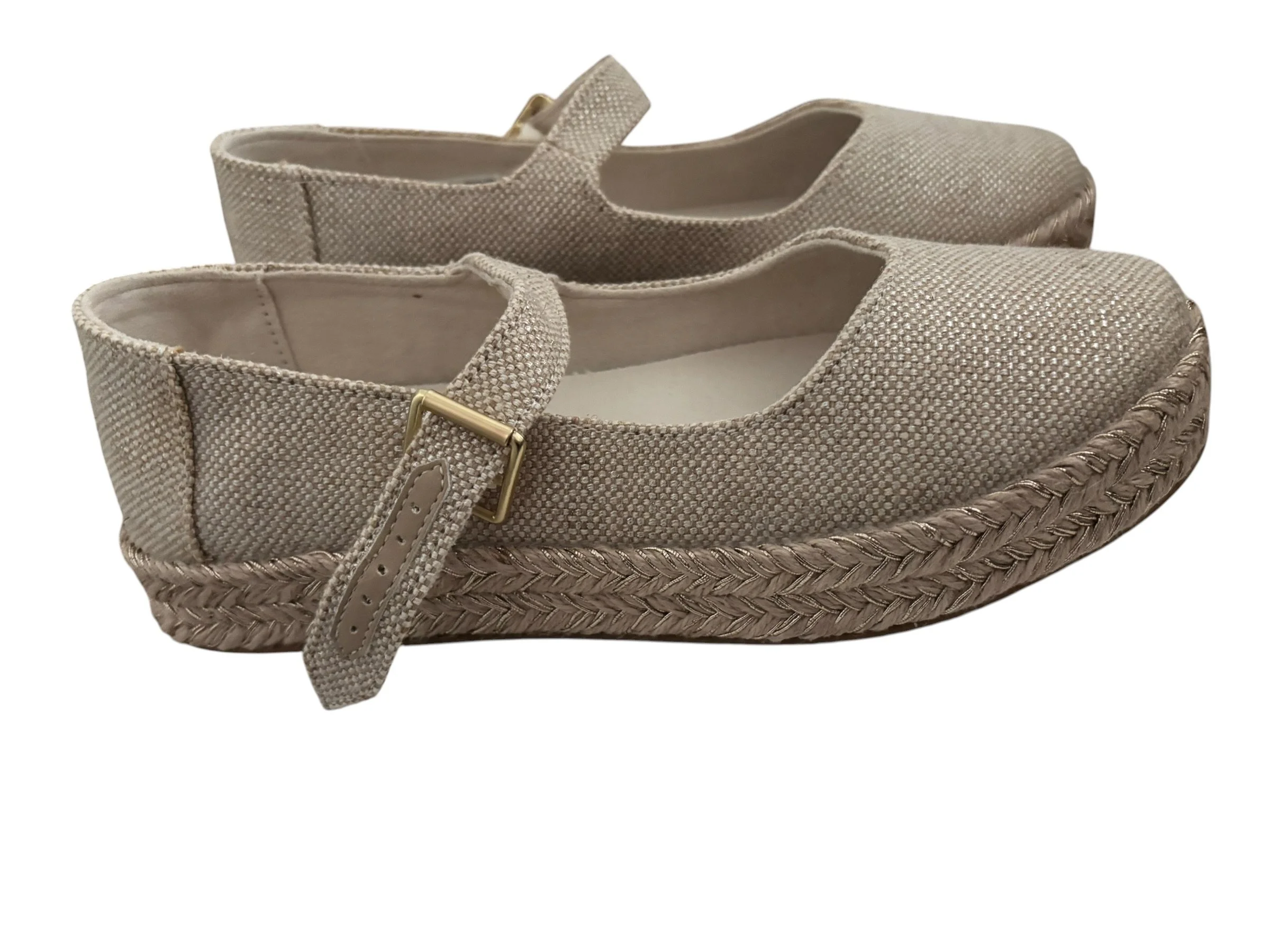 TOMS  Woven Mary Jane Espadrilles