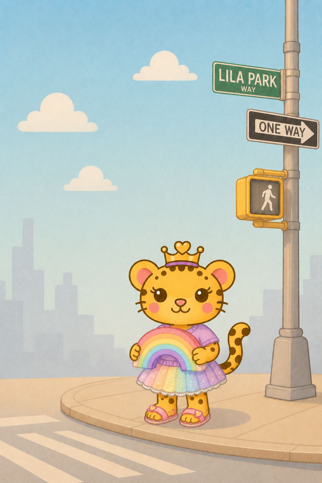 Lila Park Holding Sign.png