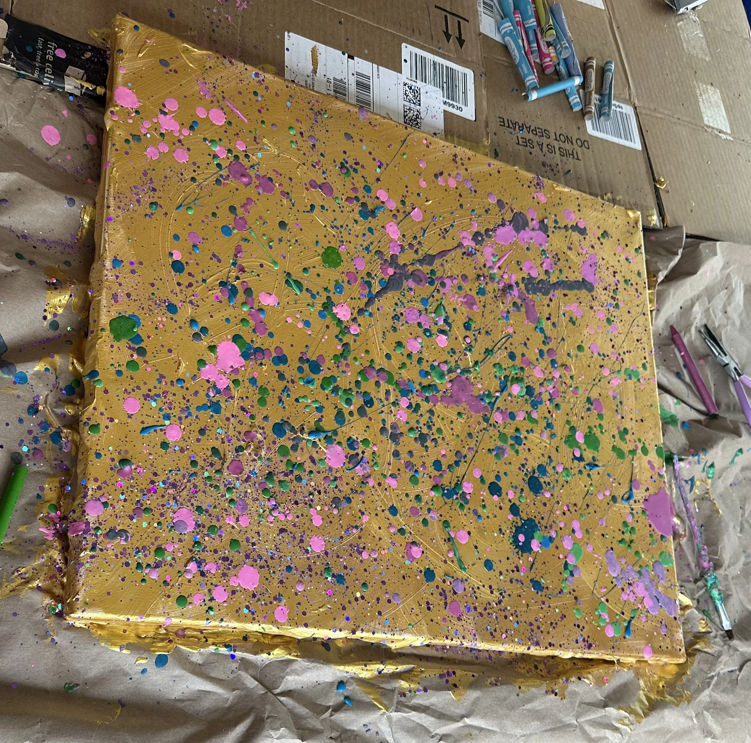 Gold Splatter - 2025