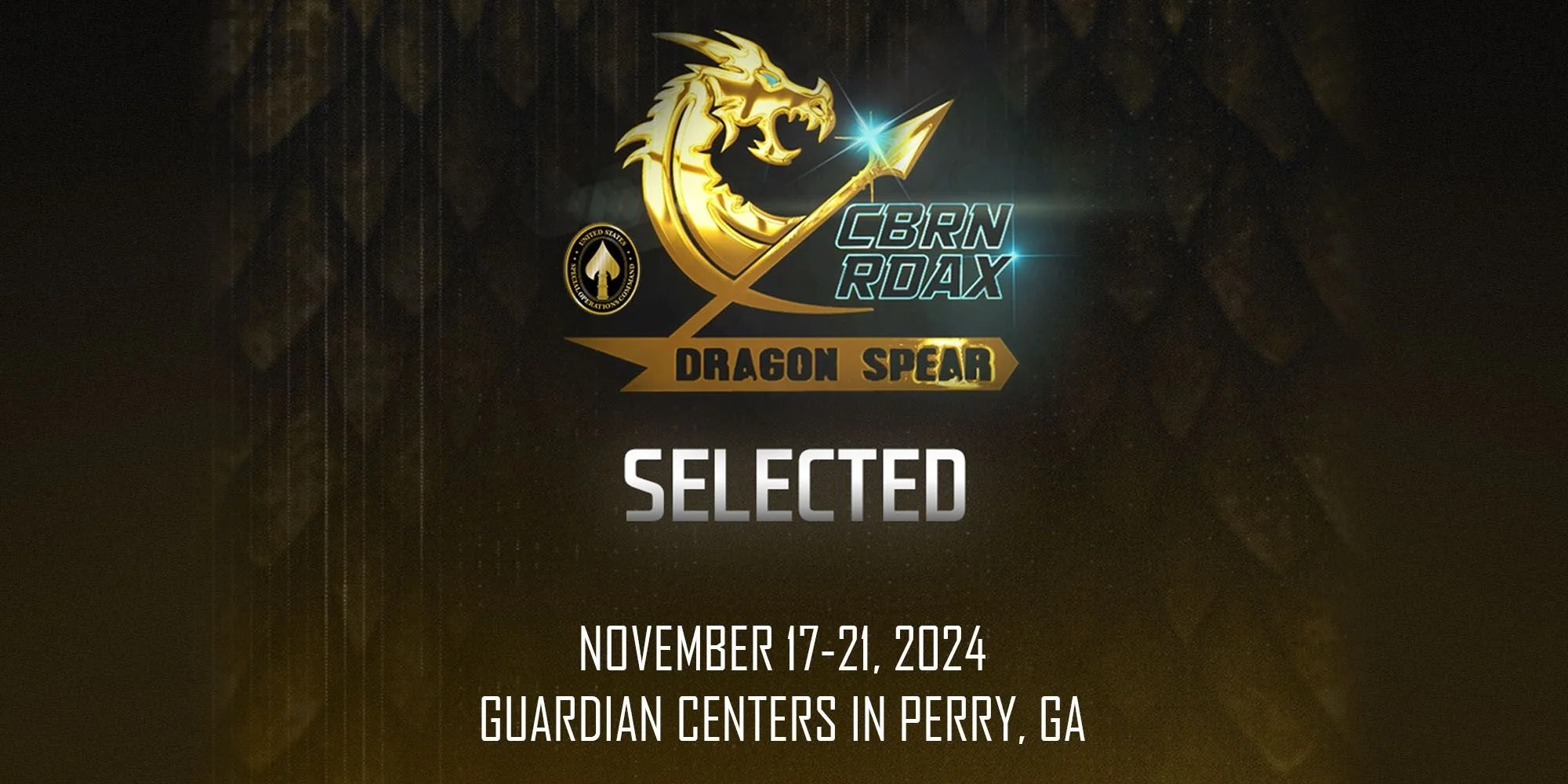 DA Selected to Test at Dragon Spear