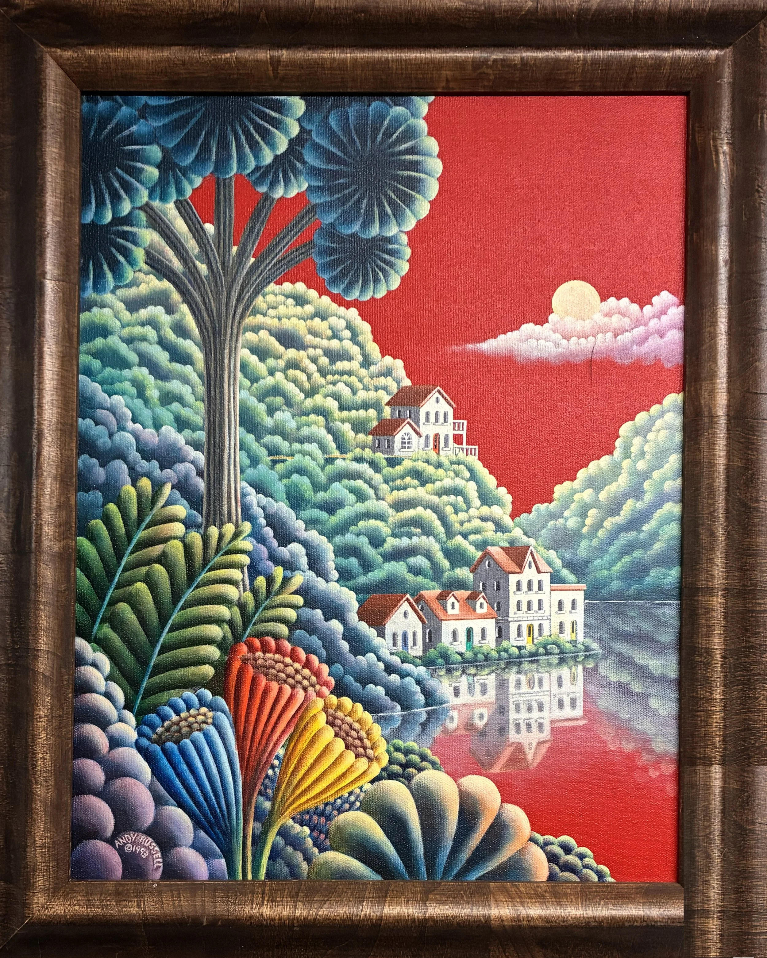 Andy Russell, Reflections, o/c, 17x13, 700.00