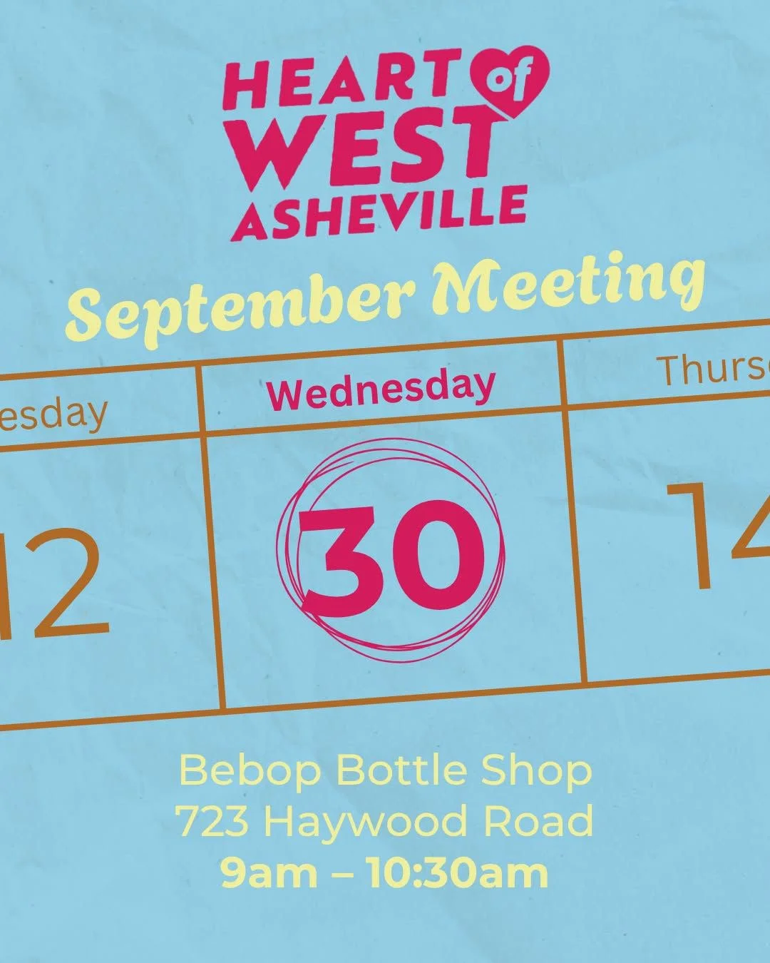 September Monthly Meeting