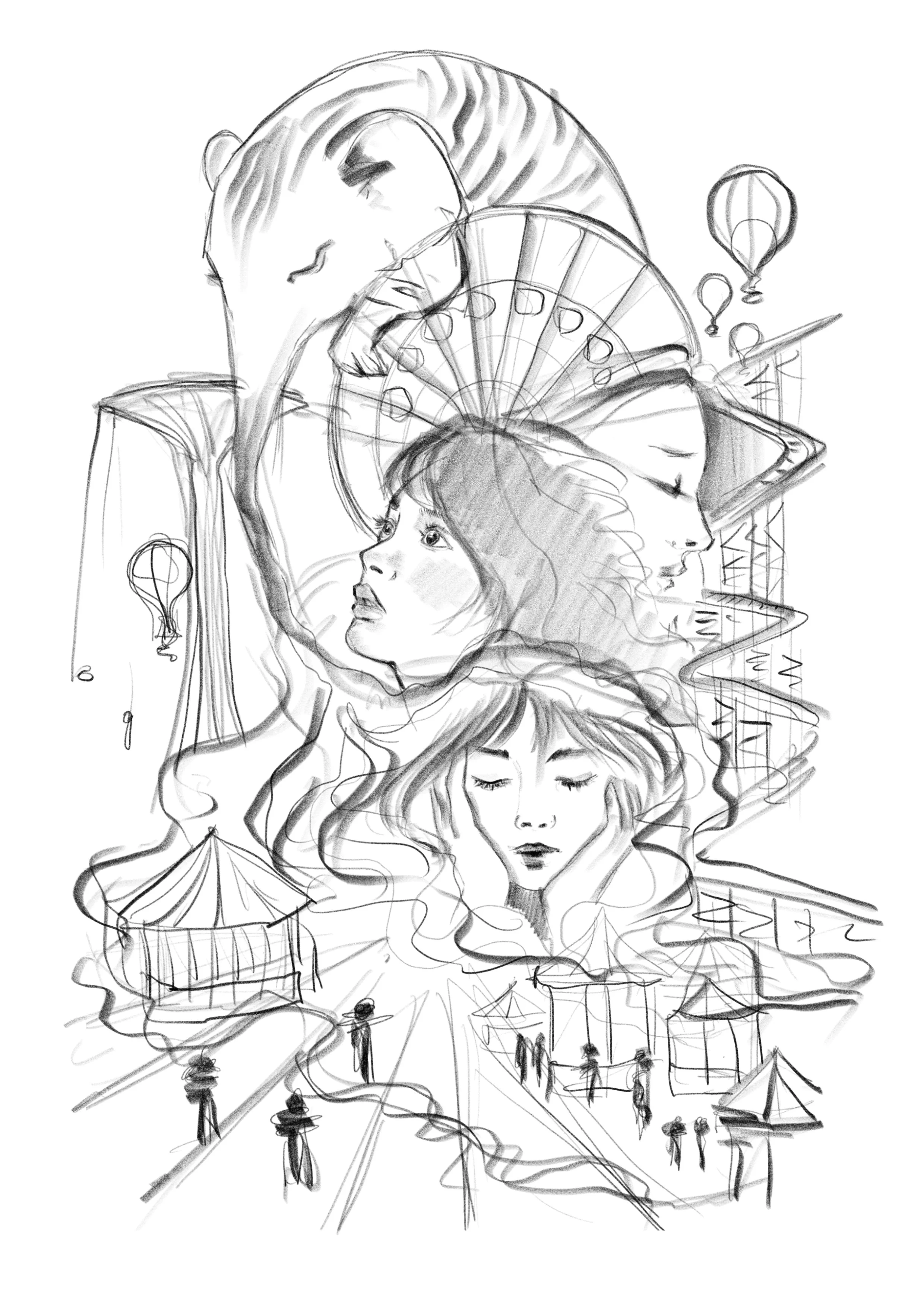 My unfinished work (sketch)