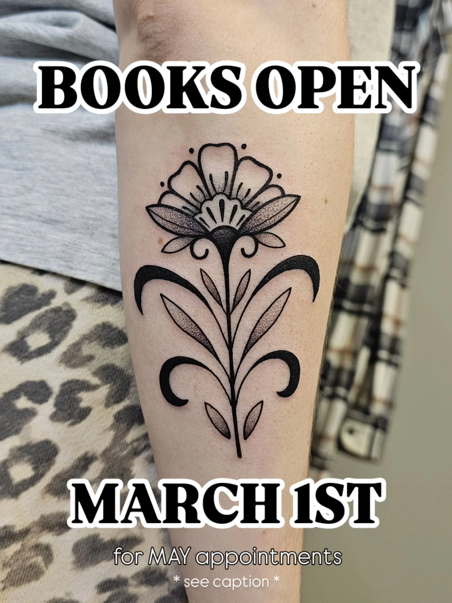 ☆ books open MARCH 1ST for MAY appointments! ☆

&bull; link to the form will be active on my website at 6pm 3/1
&bull; complete the form and wait for my response! 
&bull; if your design is chosen you will receive a deposit invoice via email within 24