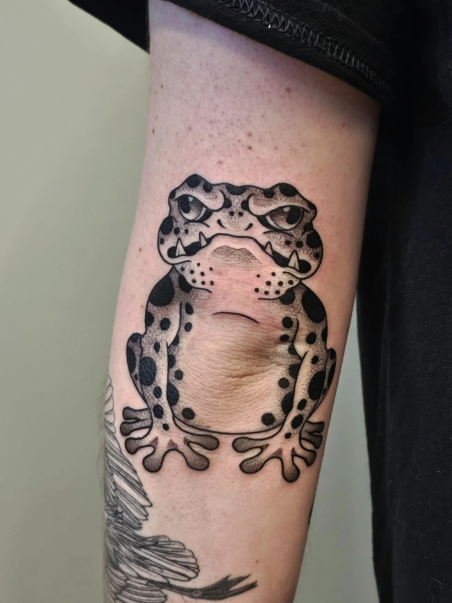 🐸 TOAD 🐸
when I was a kid there was a movie called 'Can of Worms' and the bad guy was this horrid looking frog person i believe was named "The Thoad" - if I drew him from memory this would be the result. thank you @jbarroqueiro28 you're a