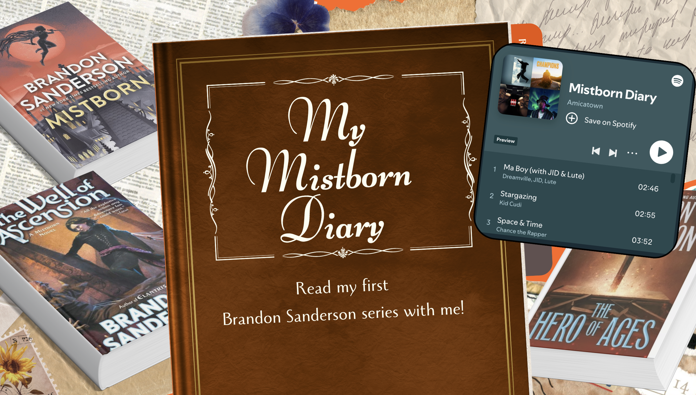 Spotify playlist for Mistborn Trilogy? 