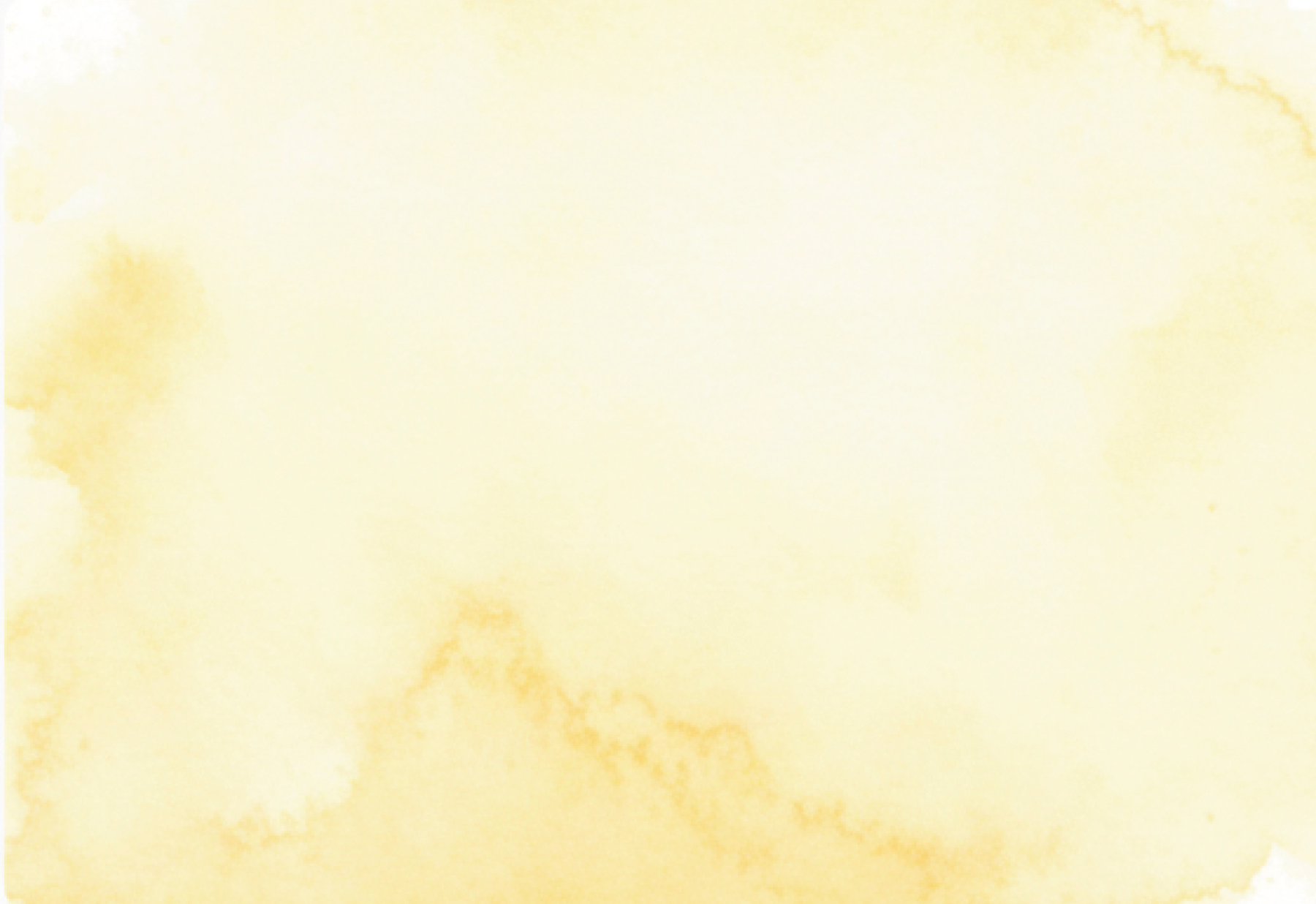Light yellow background with faint watercolor texture.