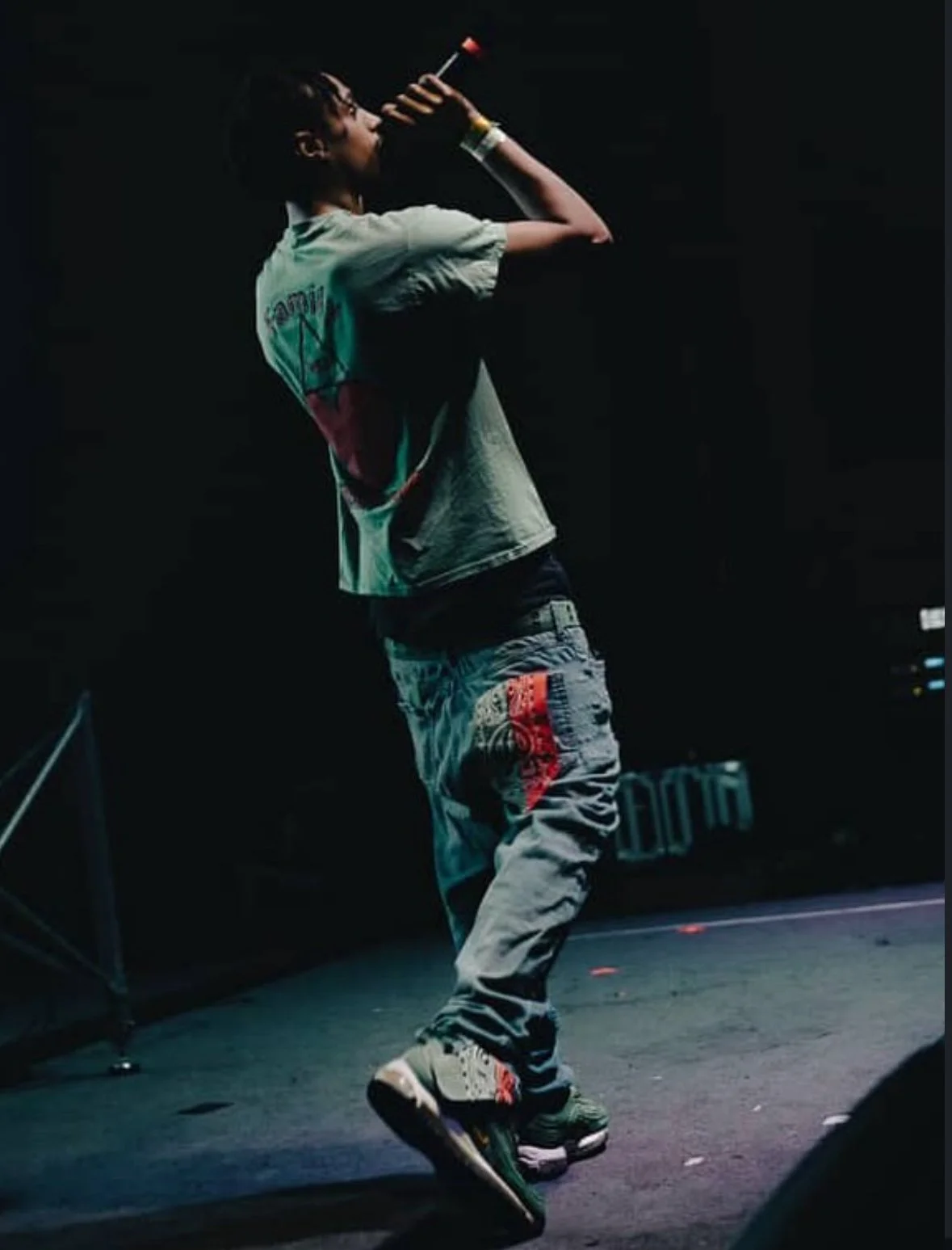 Commissioned pair of denim for Jayoo Da Boss - His idea brought to life