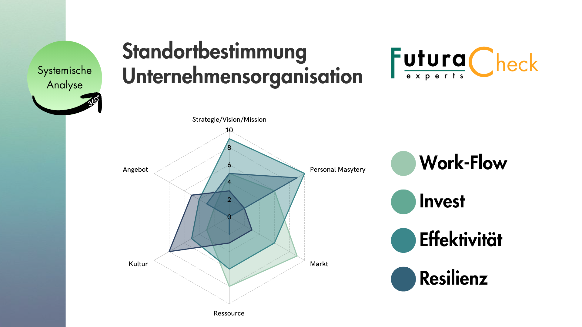 Darstellung Standortbestimmung Unternehmensorganisation