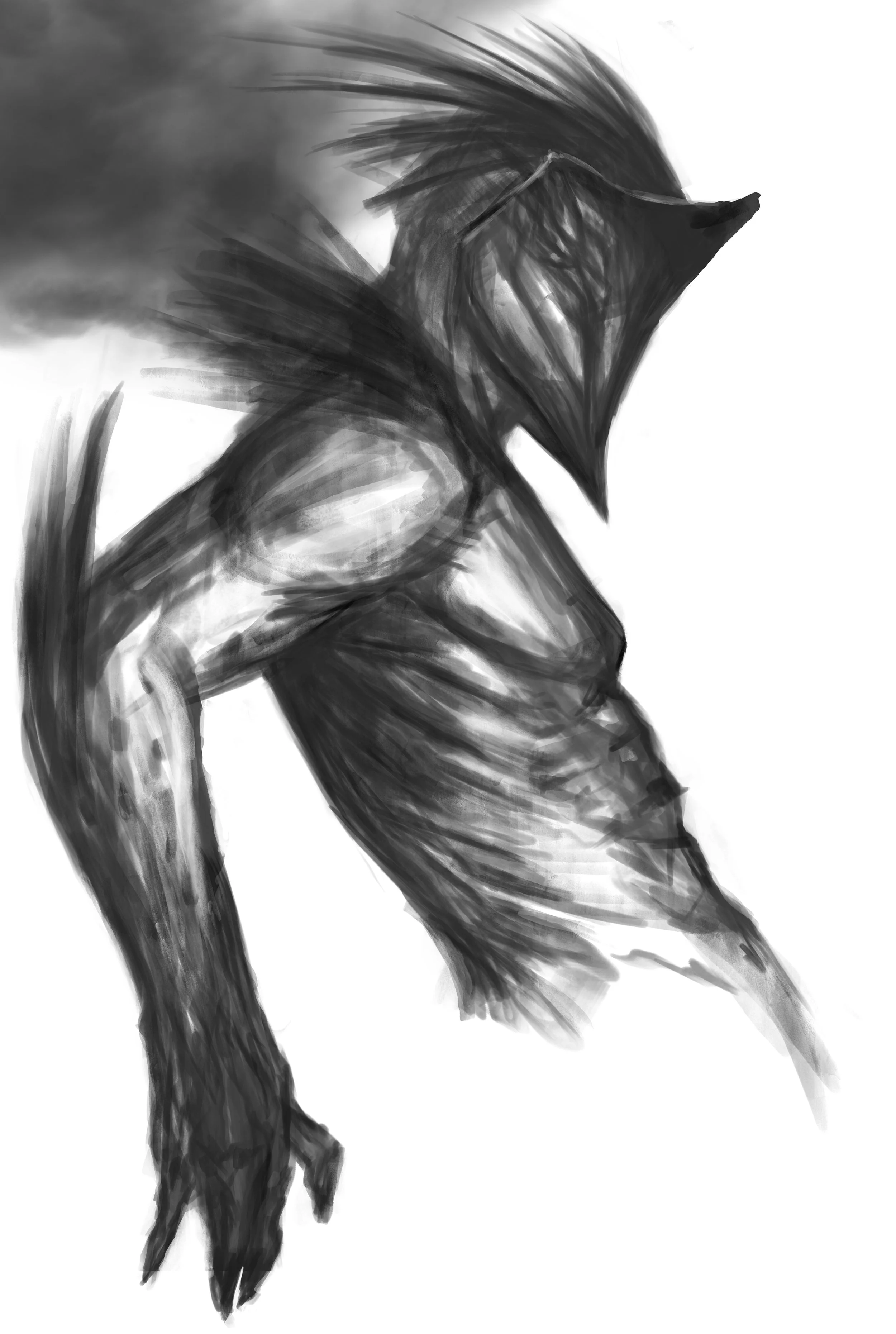 streaming session grayscale-displate.jpg