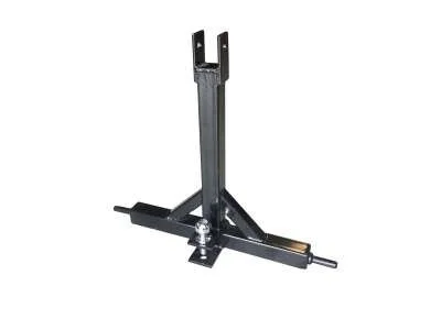 Knegt Tractor, A metal stand with adjustable arms and a central vertical support, likely used for mounting or supporting equipment.