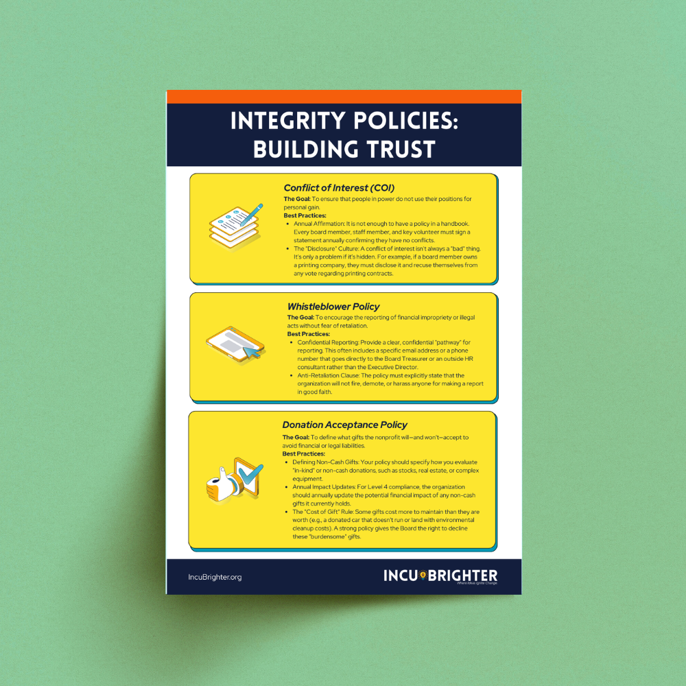Integrity Policies One-Pager