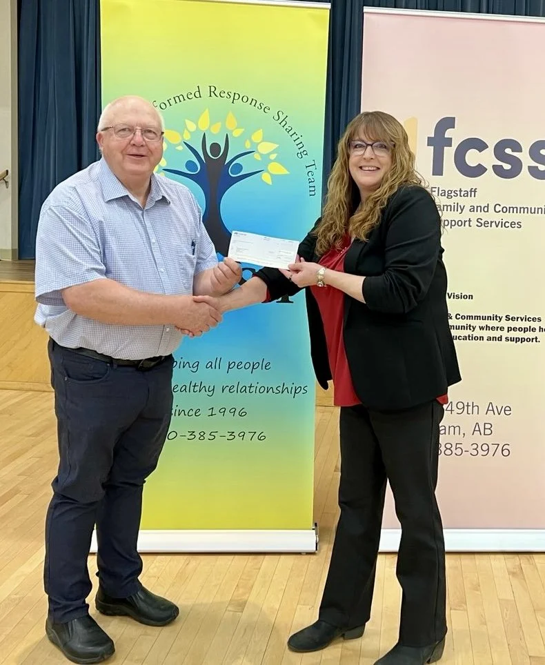 ATB $5000 donation towards the Mental Wellness Program - Killam & Forestburg branches