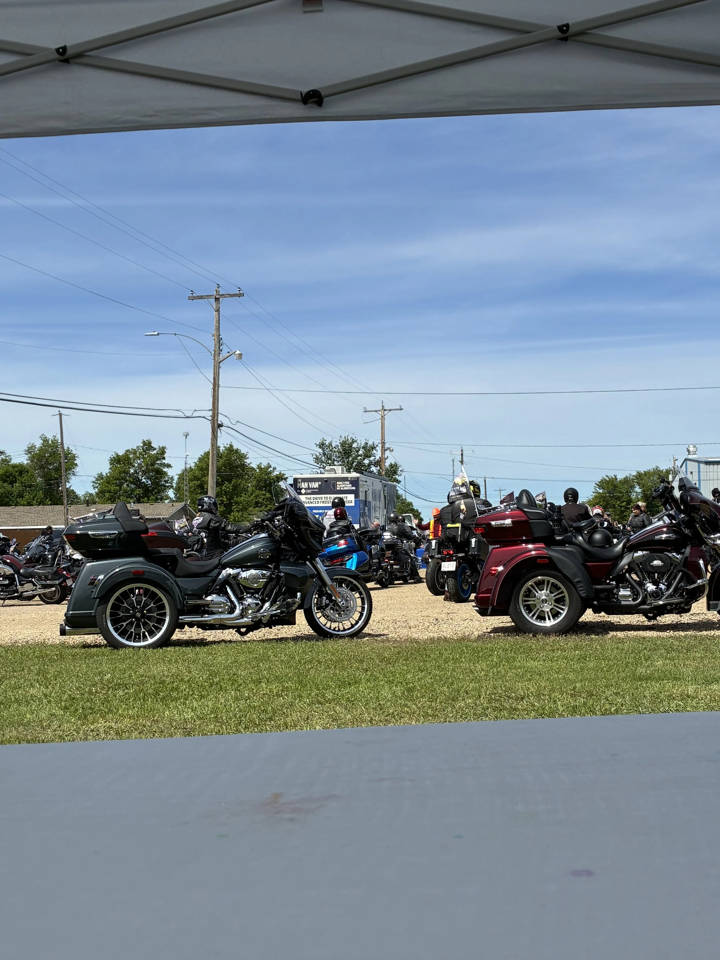 Ride for Dad Event in Daysland