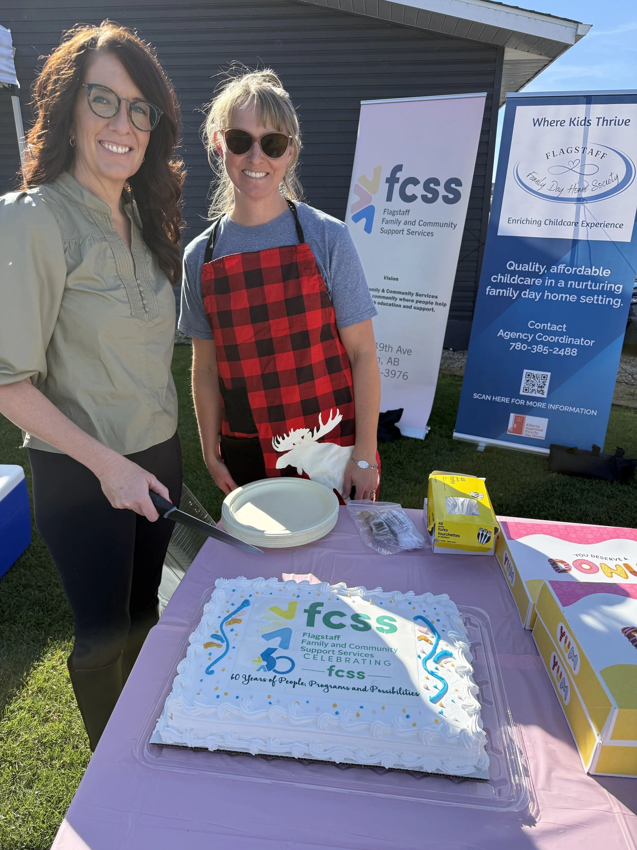 Celebrating 60 Years of FCSS &  35 years of the Flagstaff Family Day Home Society