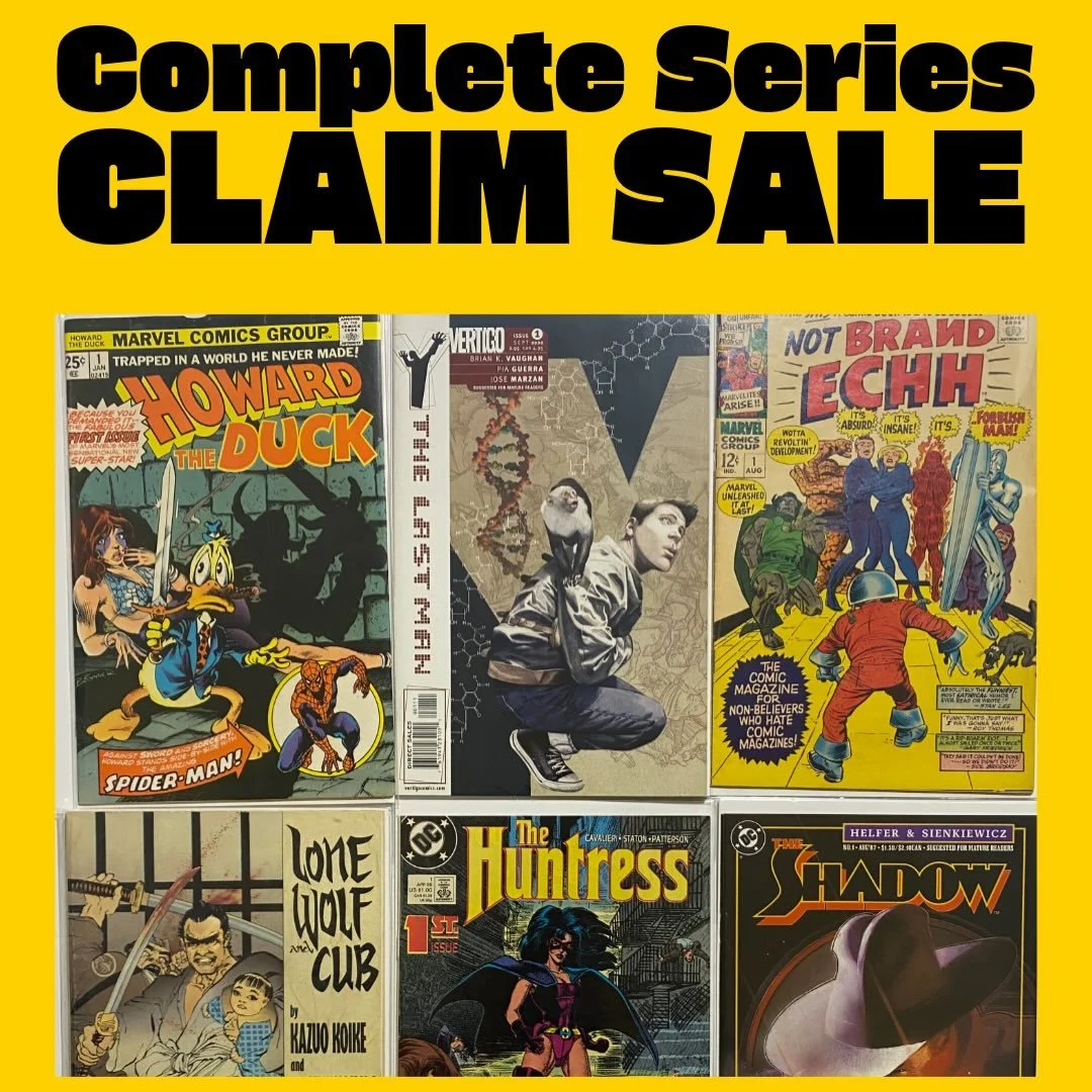 🚨CLAIM-A-THON - Complete Series!🚨

These are complete series! Every issue in one swoop!

Claims take precedent over offers 😃 Feel free to DM with any questions!

Payment must be made in 48 hrs of receiving invoice. Invoices will be sent Friday aft