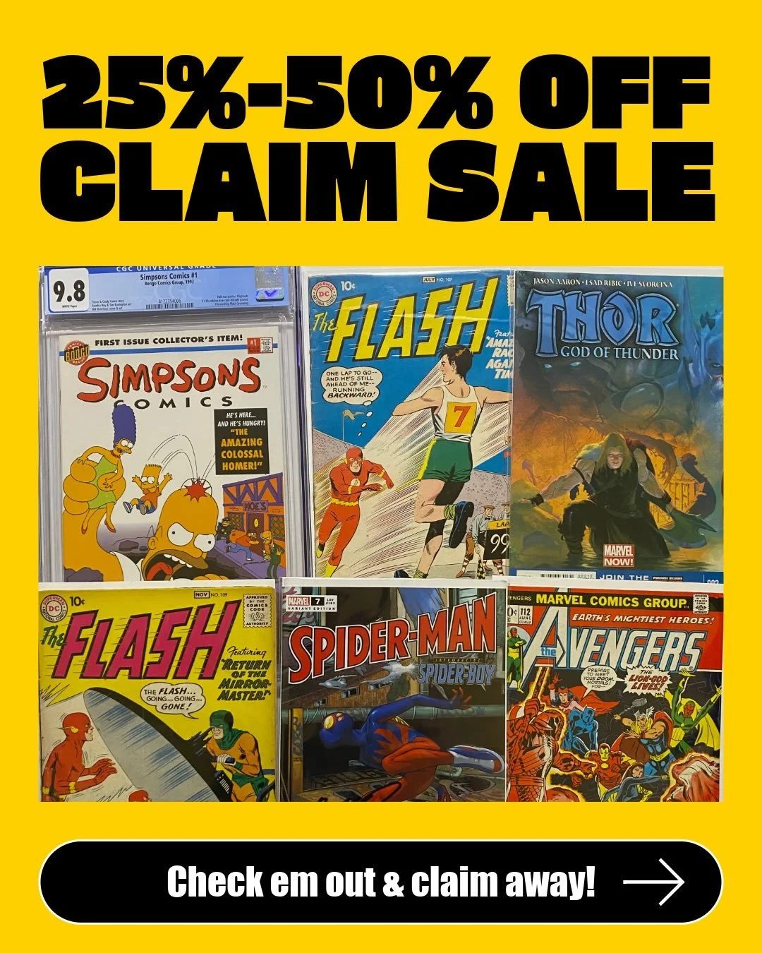 🚨CLAIM-A-THON - 25%-50% OFF! Part 1/2🚨

BIG FAT SALE ON THESE! Anywhere from 25% off to 50% off! Time to move these! Take advantage! 

Claims take precedent over offers 😃 Feel free to DM with any questions!

Payment must be made in 48 hrs of recei
