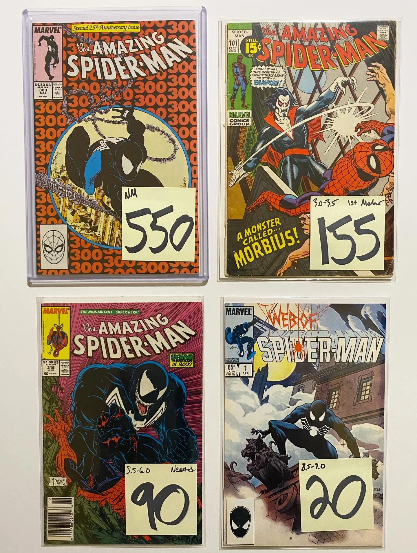 🚨 Live Sale Survivors!🚨

Here are the survivors from last night&rsquo;s live show! 

Claim away or risk it and send offers! DM with any questions you may have about any issue! 

Shipping
1-2 $7
3-9 or oversized $10
10+/Slabs $14
International Shipp