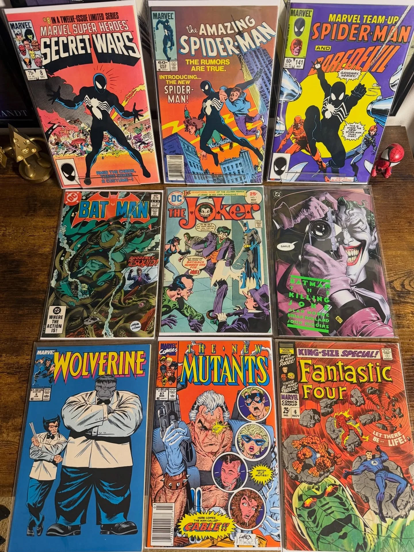 🚨‼️ IG LIVE SALE TONIGHT‼️🚨

Here&rsquo;s the full preview of what I&rsquo;m bringing for tonight&rsquo;s LIVE show on Instagram at 7:30pm/c! 🧀🧀🧀

Secret Wars 8! ASM 252 newsstand! 1st Cable! Joker 1! Killing Joke! 1st Jason Todd &amp; Killer Cr