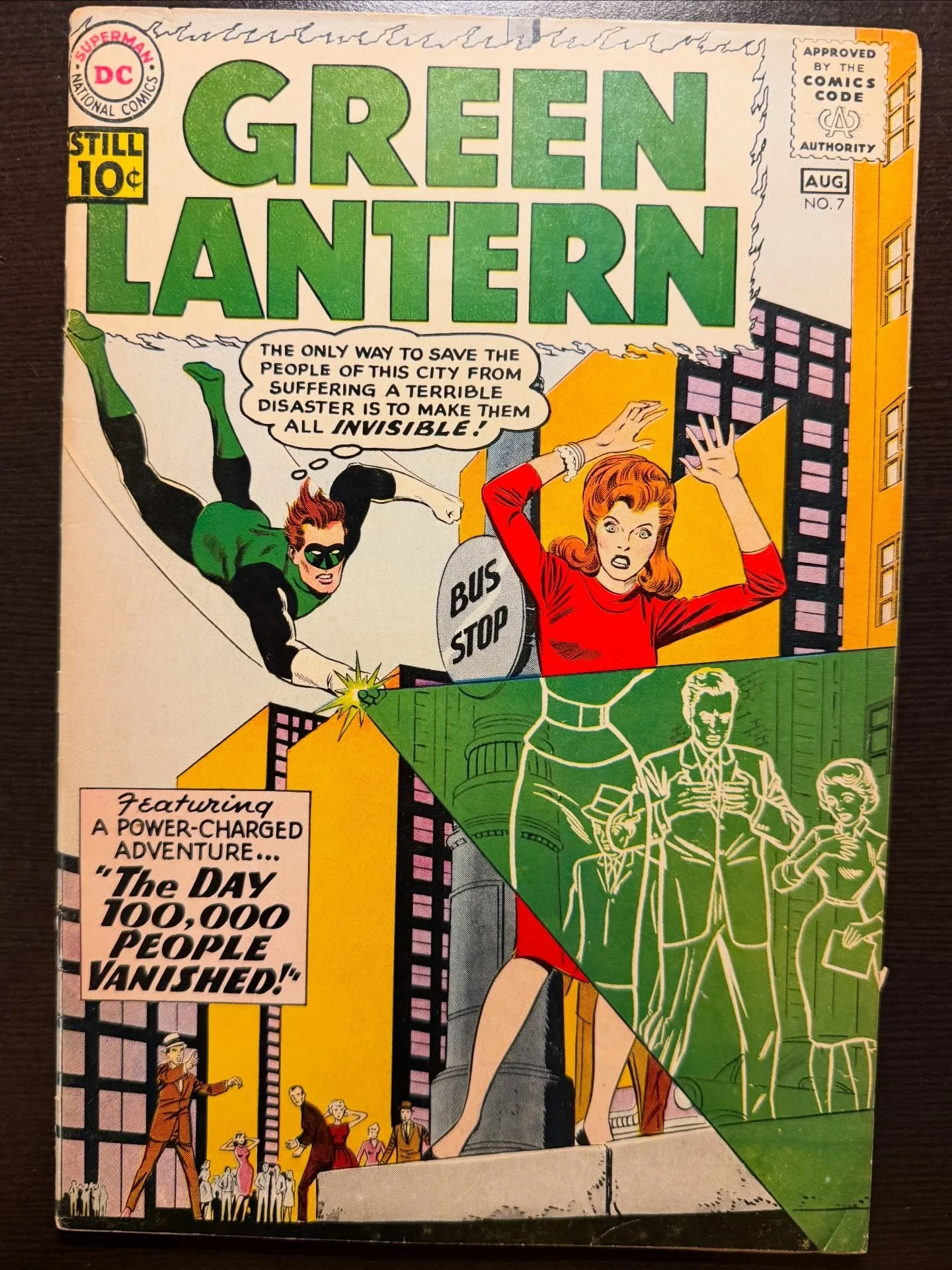 New PC pick up from C2e2! Green Lantern #7 from 1961 the 1st appearance and Origin of Sinestro!! The biggest GL baddie of them all! And the long hunt is over!! 💚💚💚

Cover art &amp; interior art by Gil Kane 🎨
Story by John Broome ✍️

I&rsquo;m nea