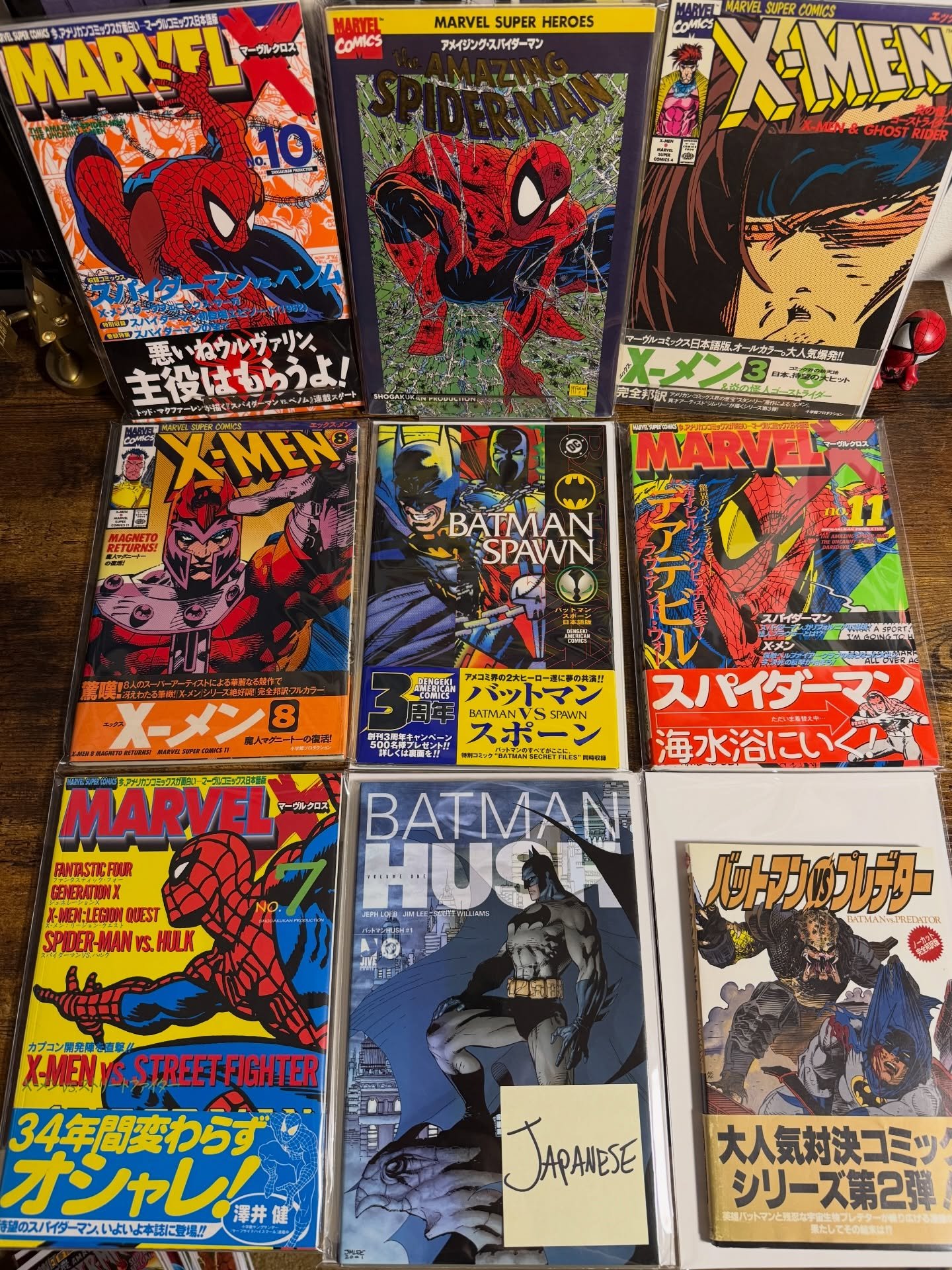 🚨 IG LIVE SALE TONIGHT @ 7:30PM CT 🚨

Here&rsquo;s the full preview of what&rsquo;s hitting the table tonight!👇

Japanese goodies featuring Todd McFarlane Spider-Man, Jim Lee X-Men, Batman, and more! Venom lethal protector! Secret wars! Final issu
