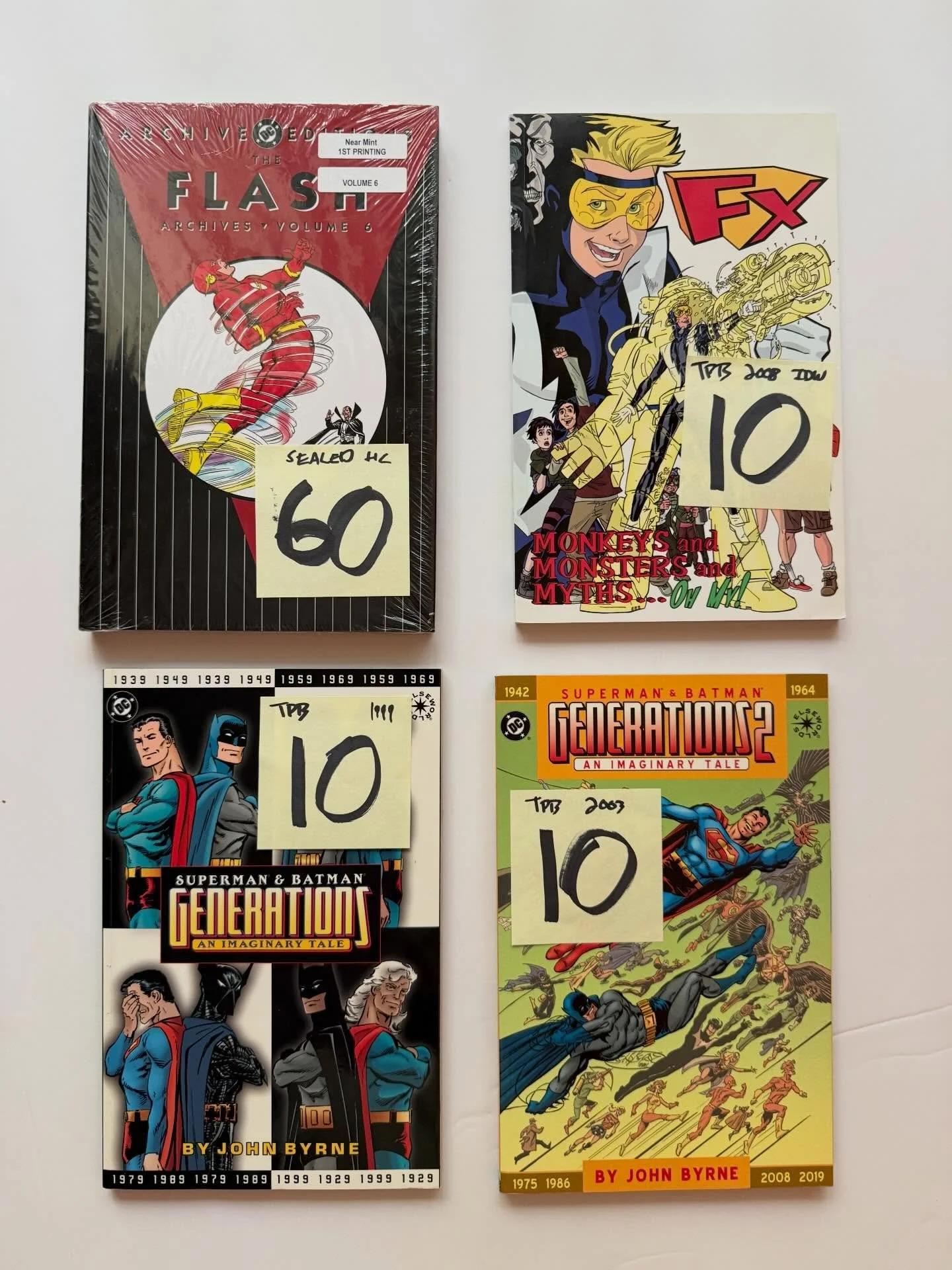 🚨 Book Live Sale Survivors! Part 2/3🚨

Here are the survivors from this week&rsquo;s live sales! Hardcovers, trade paperbacks, omnibus&rsquo;!

Claim away! or risk it and send offers! 

DM with any questions you may have about any issue! 

Shipping