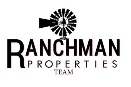 Logo for Ranchman Properties with a windmill graphic above the company name.