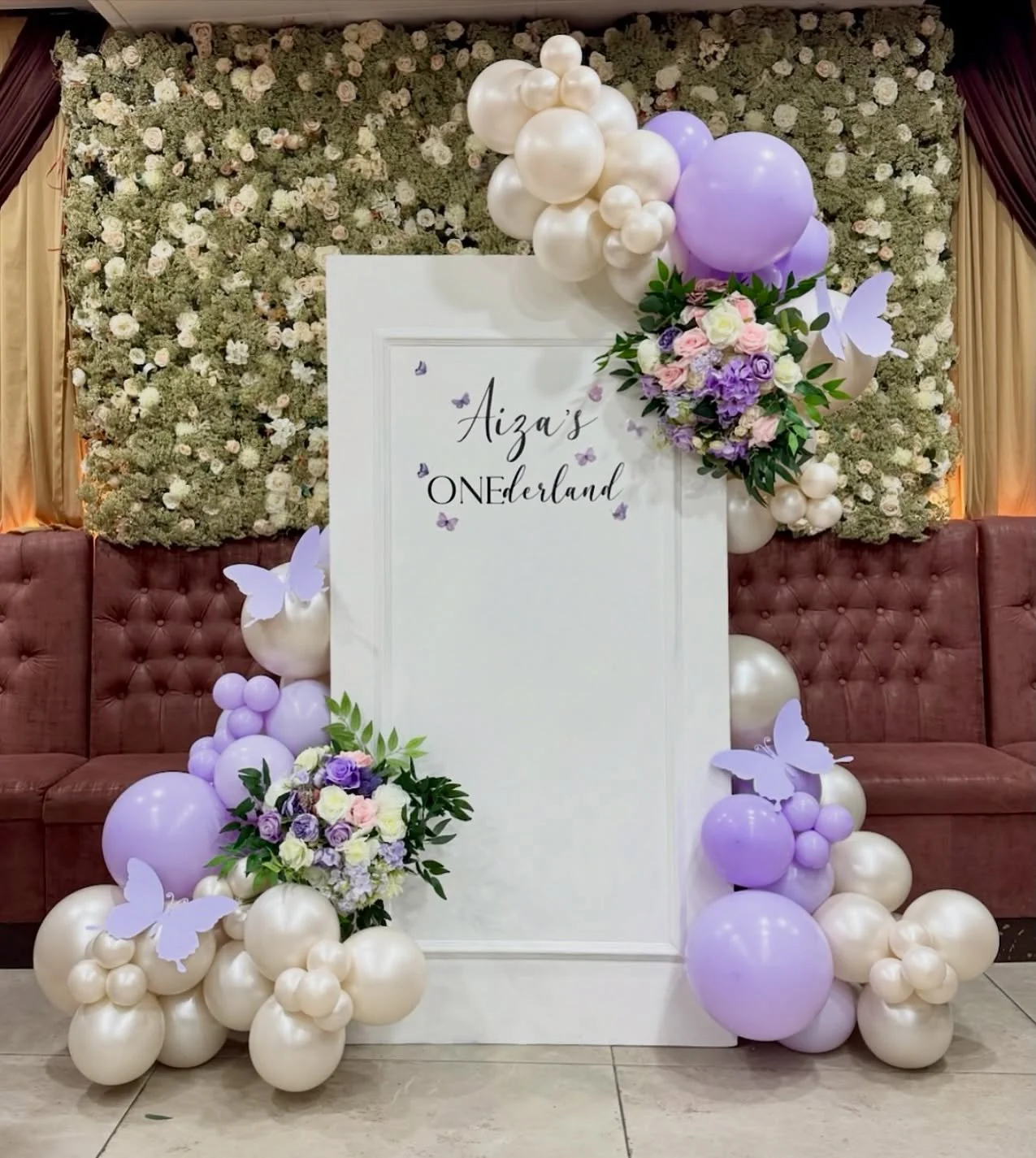 A I Z A &lsquo; S 🪻🦋 O N E D E R L A N D 

#balloondecoration #spacethemedparty #balloongarland #balloonarch #balloonstylist