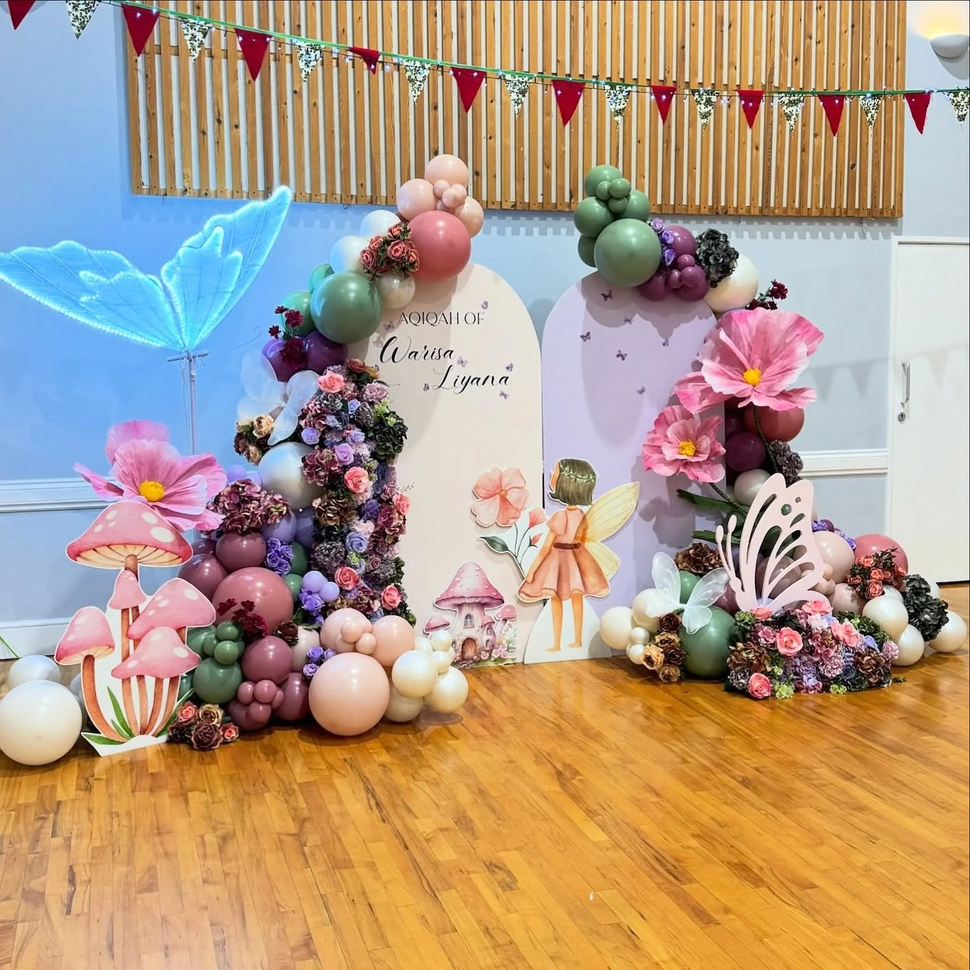 F A I R Y 🌸🧚🏻&zwj;♀️ F I R S T 

#balloondecoration #balloonarch #fairyfirstbirthday #balloonstylist #balloongarland