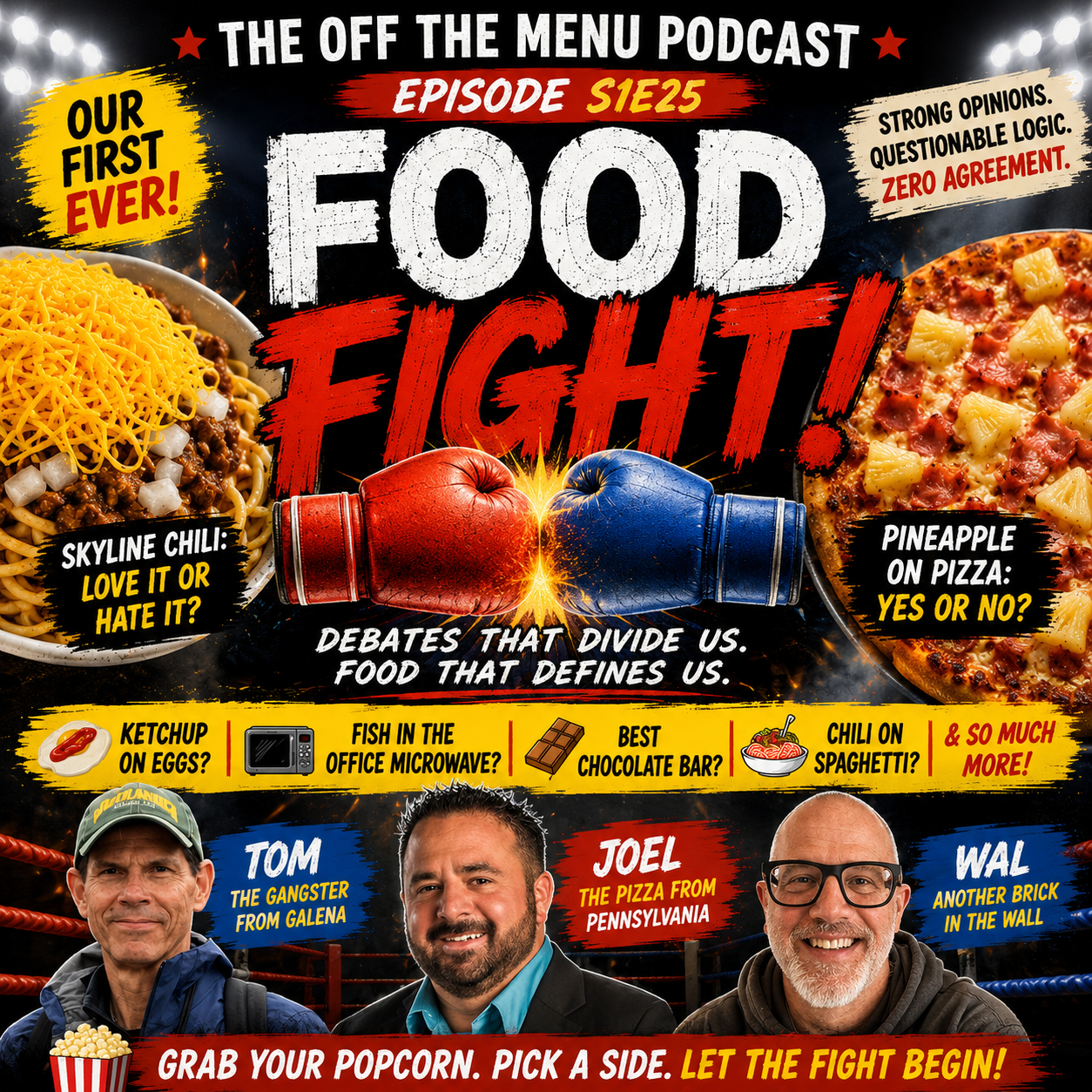 Episode 25: “Food Fight! The Food Debates That Divide America”