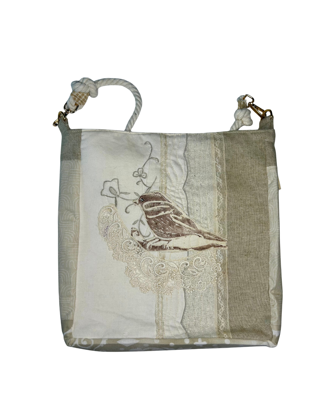 Good Romance - Chickadee- Handbag 12x13"