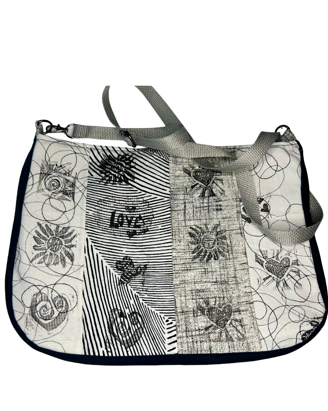 Love and Peace Bag for You- Cross-body- 10.5 x 14.5