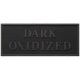 Dark Oxidized Bronze Cast Plaques