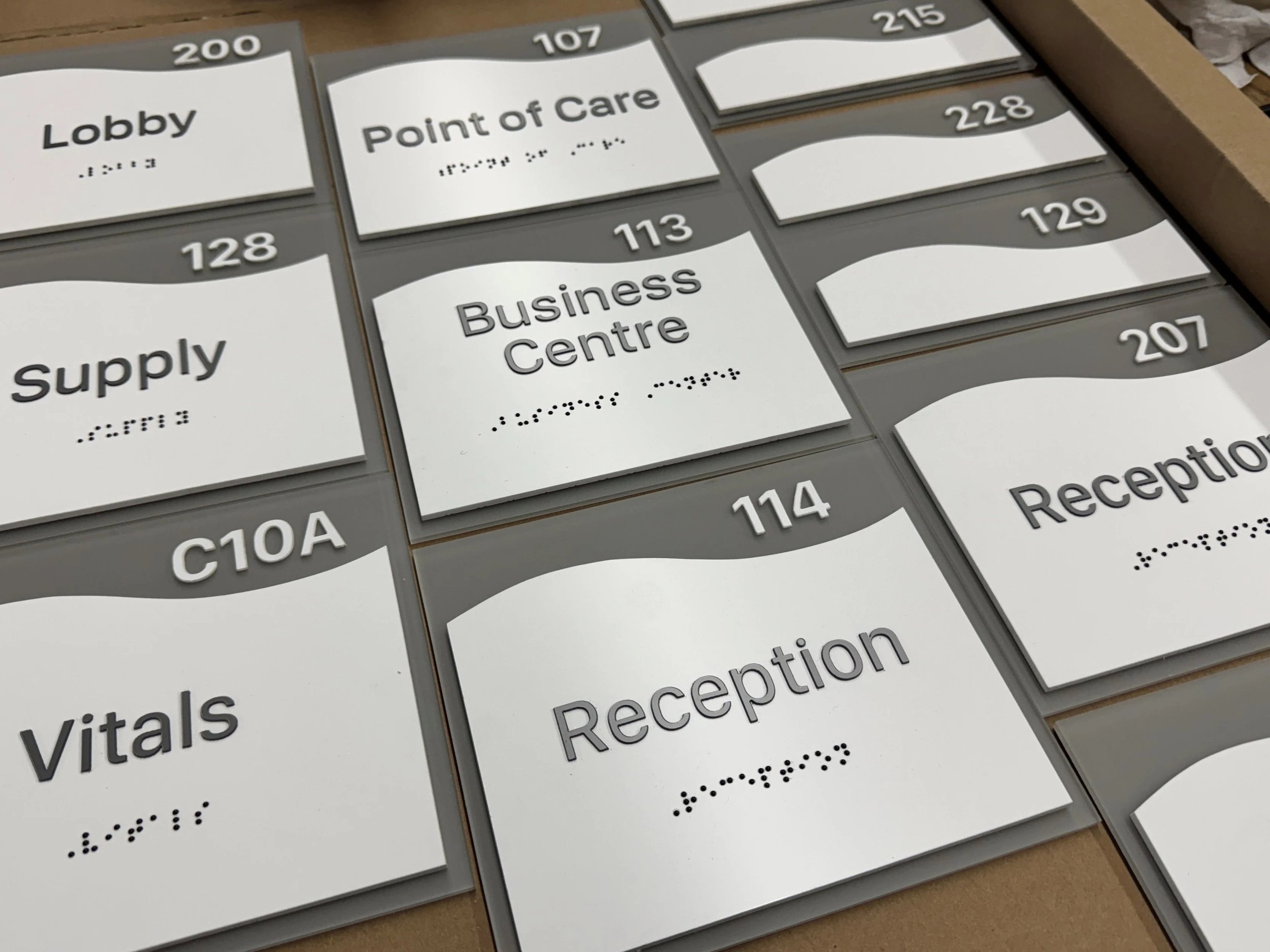 ADA & Accessibility Signage - Tactile & Braille