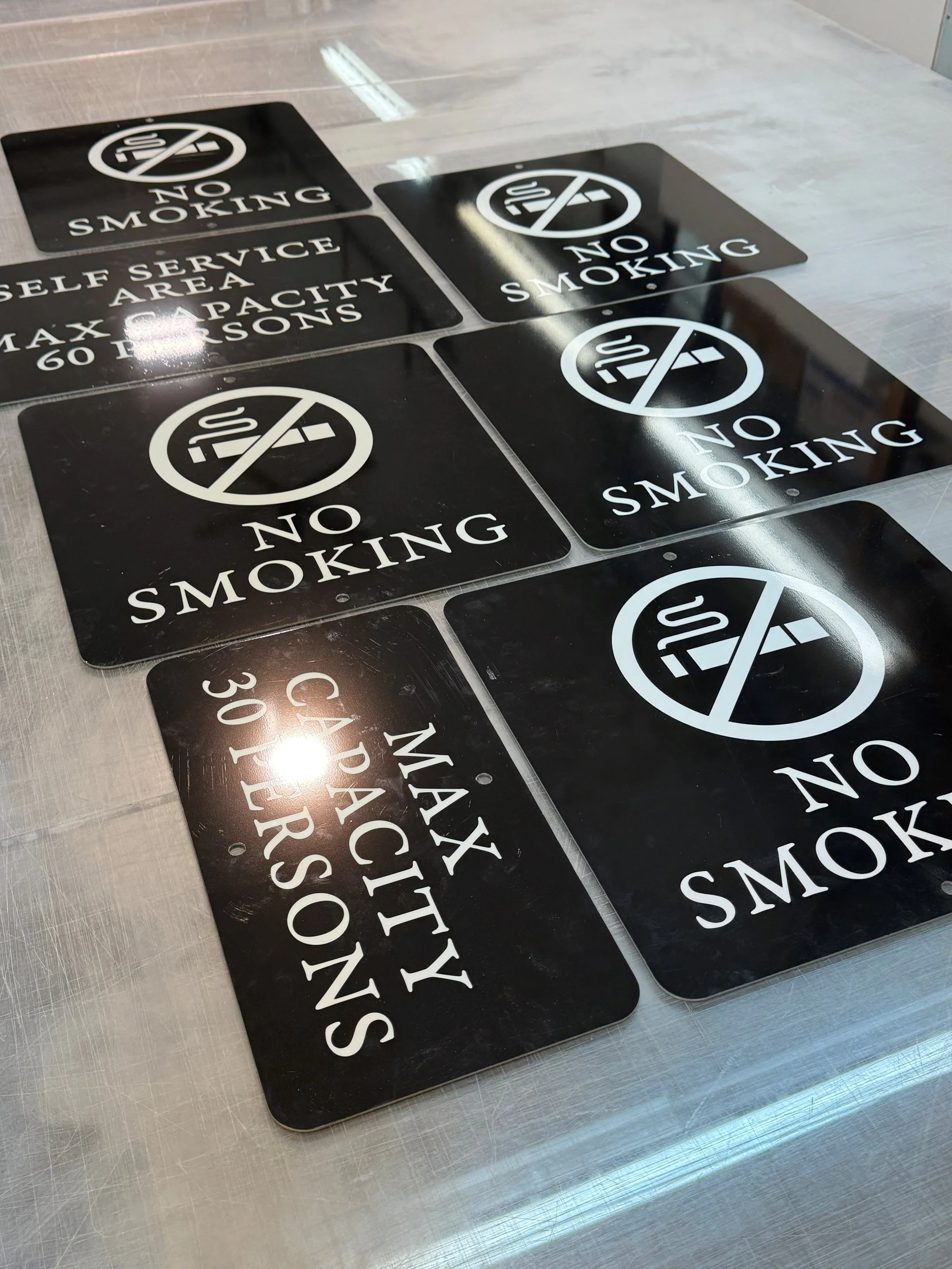 Non-Tactile Door Signage